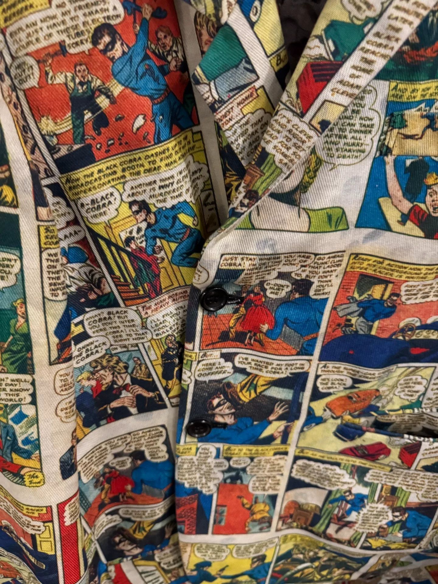 Comme des Garcons Comme des Garçons 02SS Comic Blazer Size US M / EU 48-50 / 2 - 2 Thumbnail
