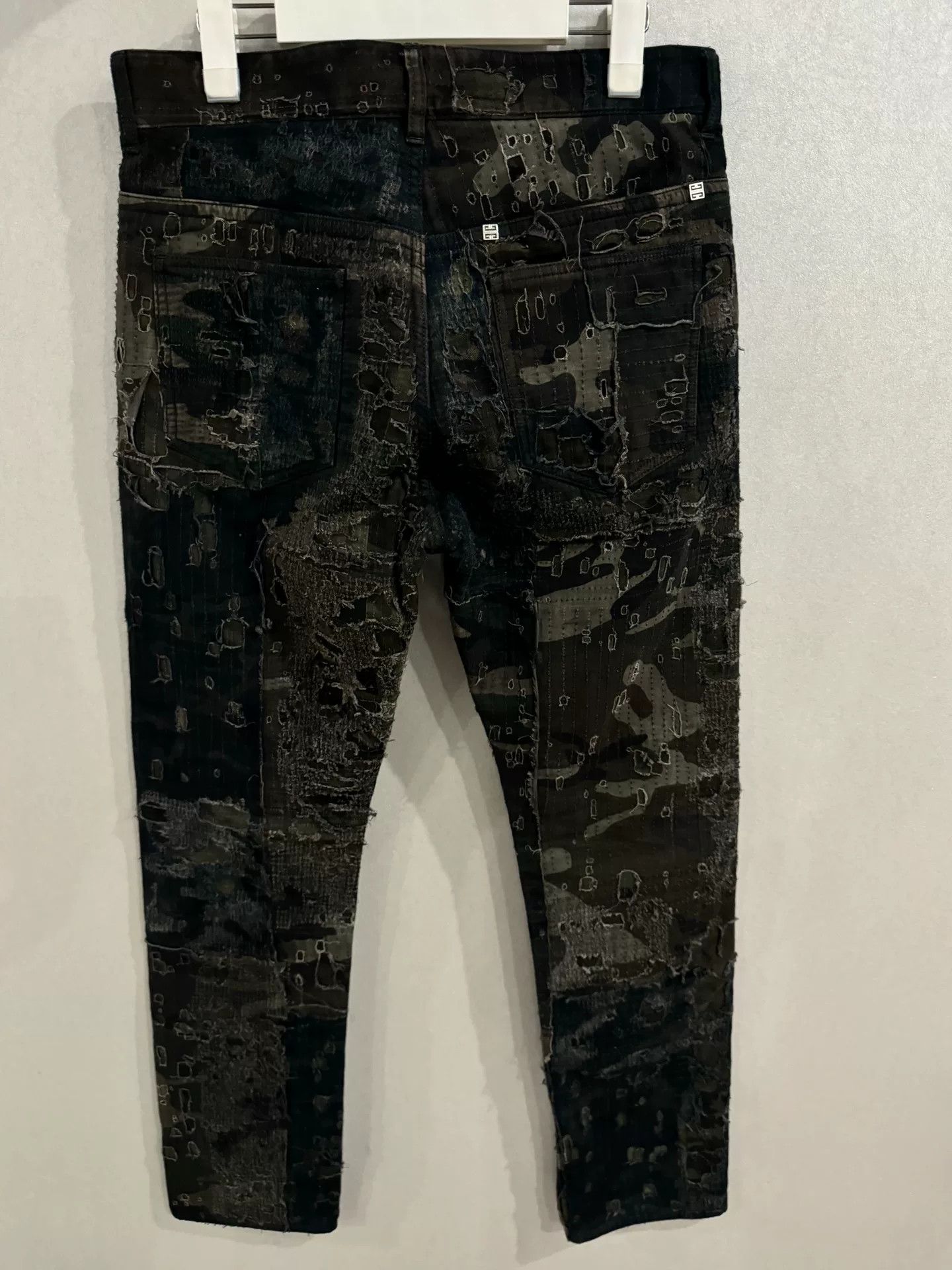 Givenchy Givenchy First Generation Boro Jeans Size US 31 - 2 Thumbnail