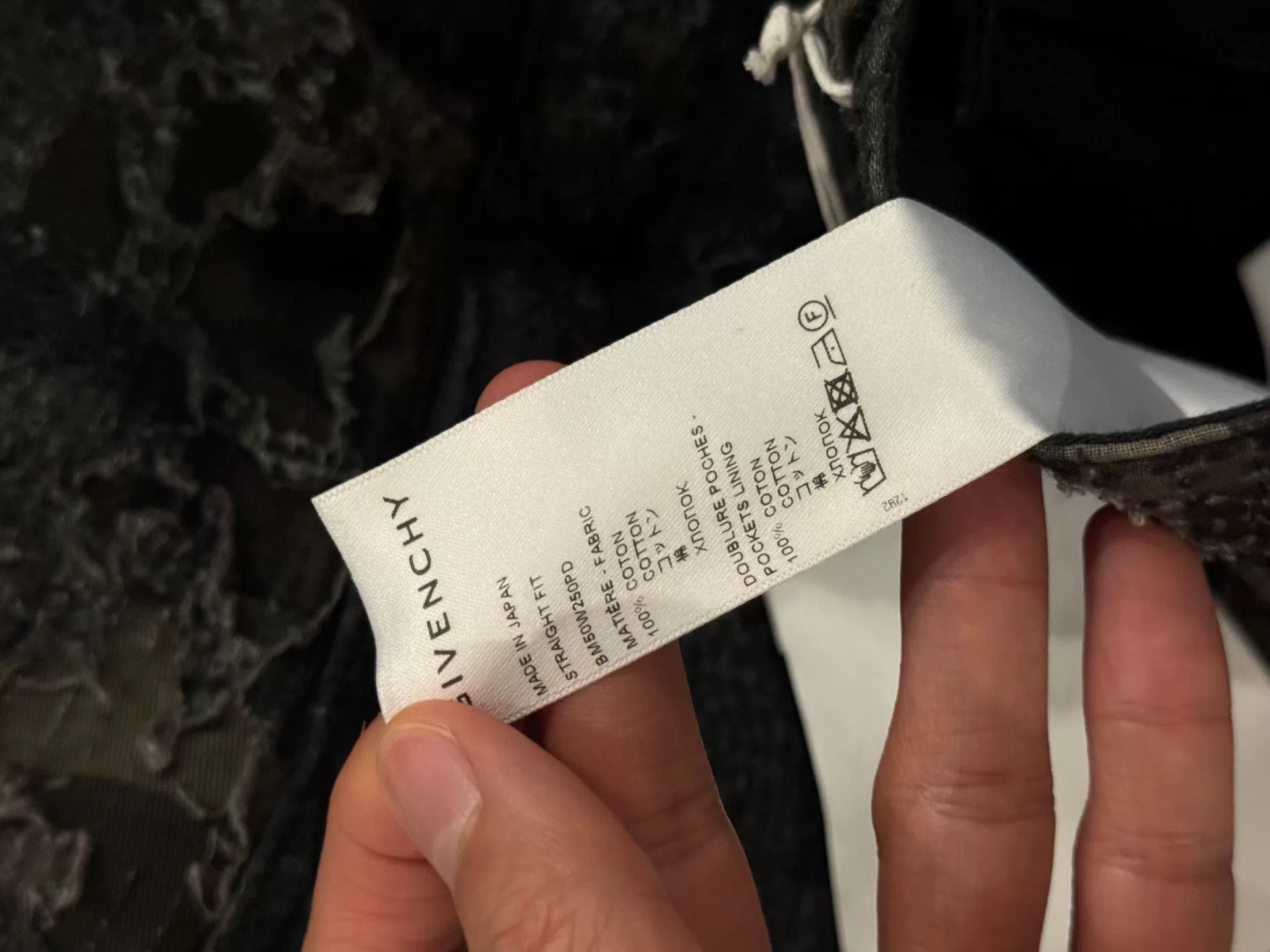 Givenchy Givenchy First Generation Boro Jeans Size US 31 - 7 Thumbnail