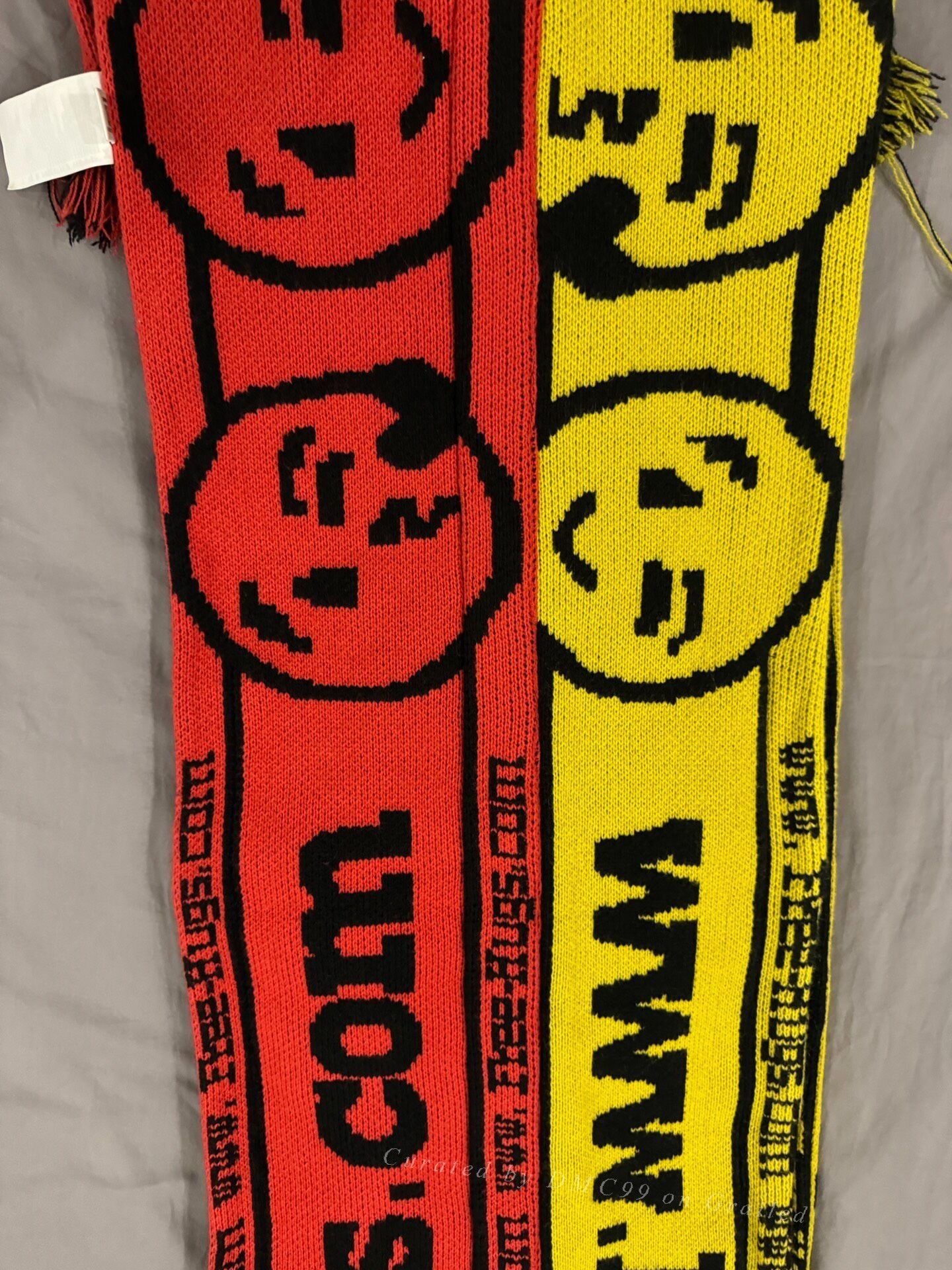 Vetements Vetements Emoji Colorblock Scarf Size ONE SIZE - 3 Thumbnail