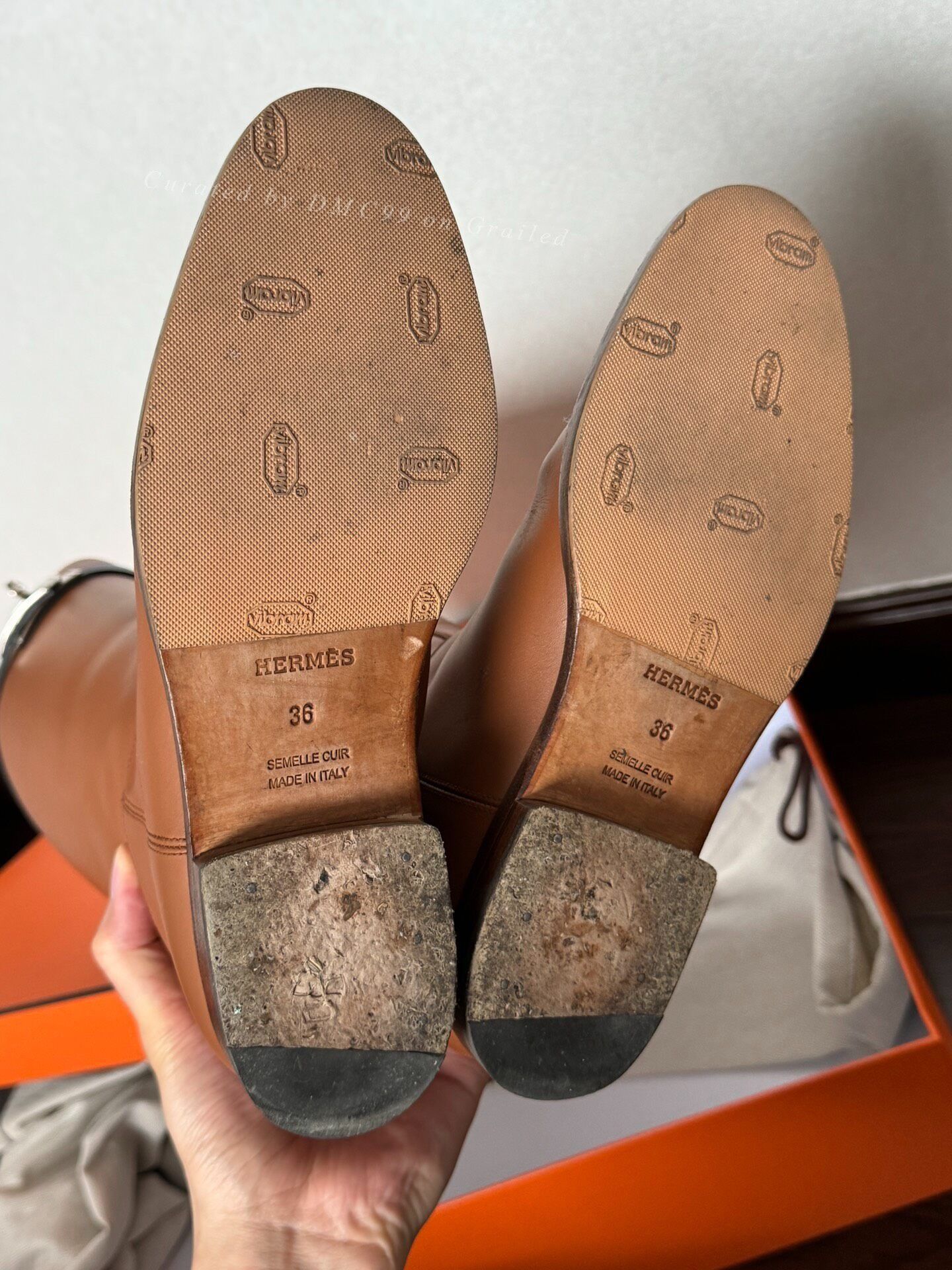 Hermes Hermes Saddle Leather Kelly Boots Size US 5 / IT 35 - 5 Thumbnail