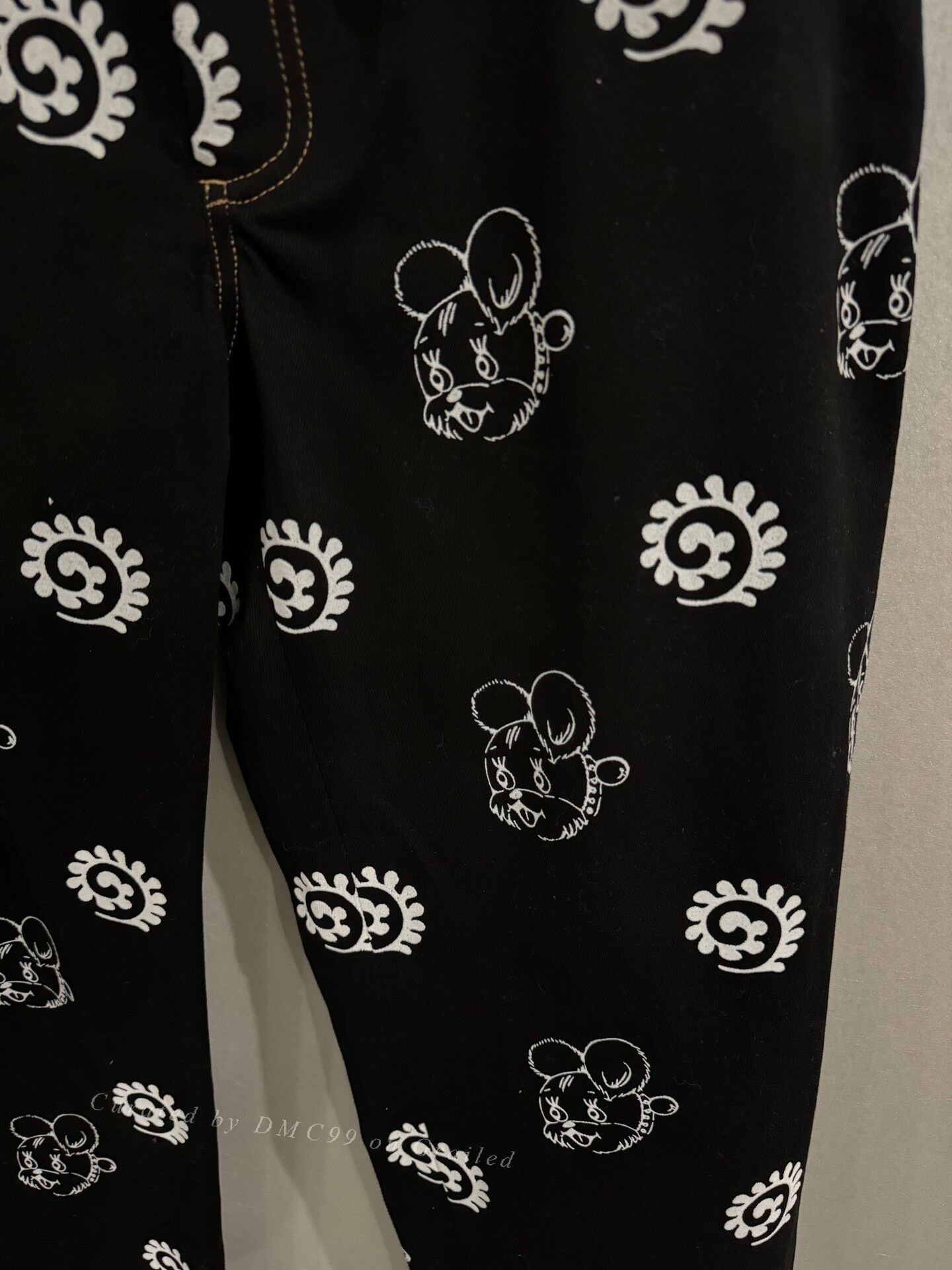 Chopova Lowena Chopova Lowena Mickey Flocked Jeans Size 34" / US 12 / IT 48 - 3 Thumbnail