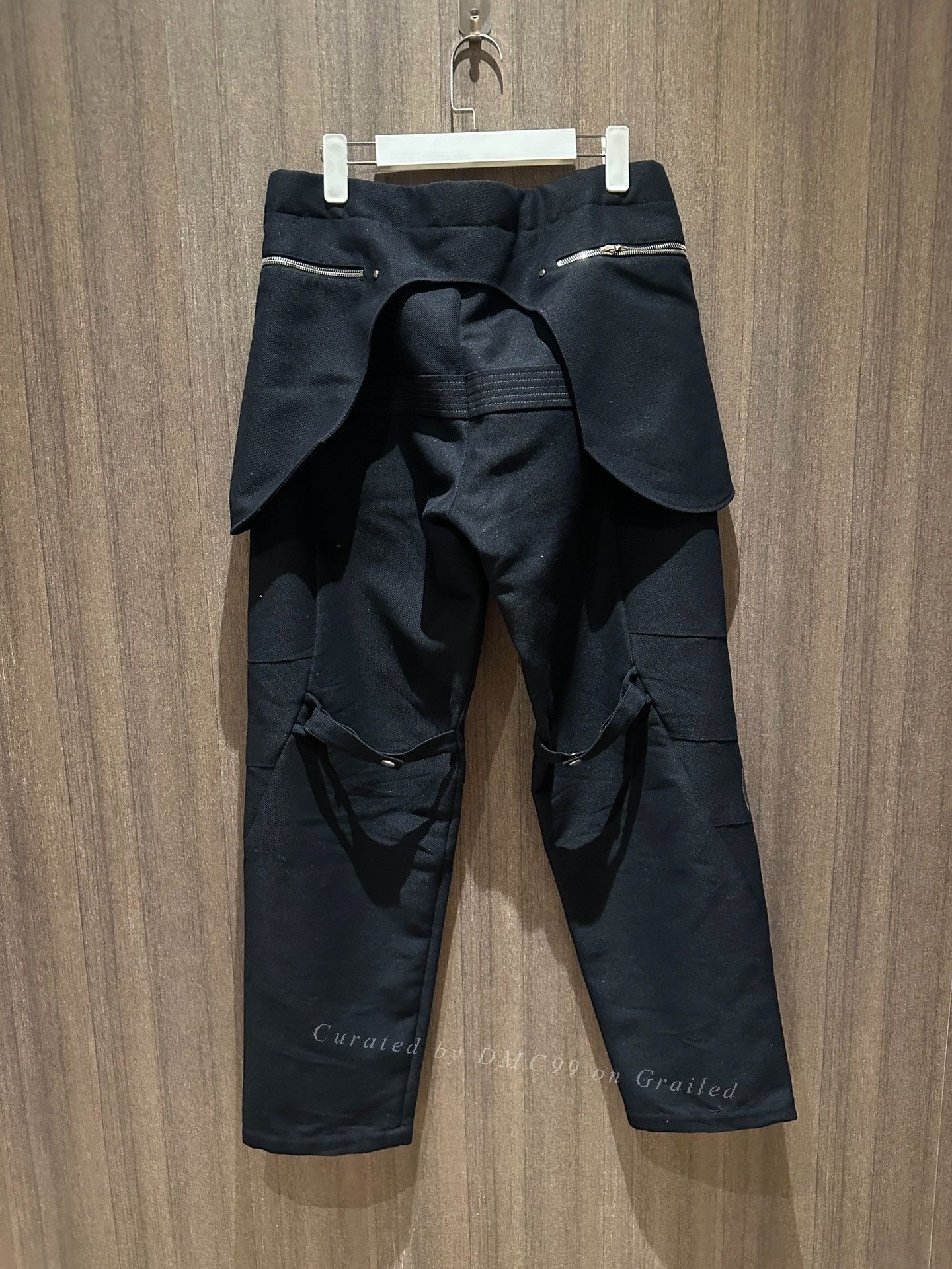 Kiko Kostadinov Kiko Black Cargo Pants Size US 30 / EU 46 - 2 Thumbnail