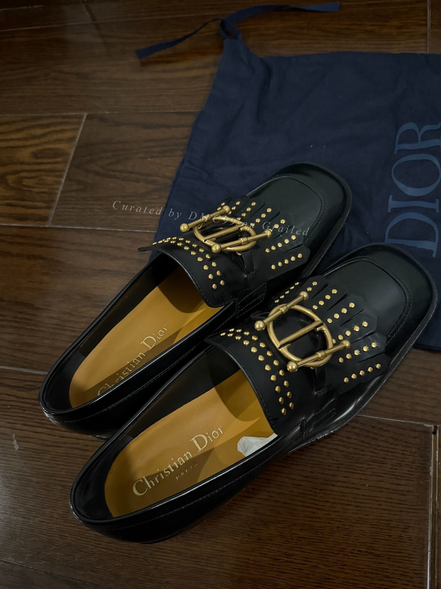 Dior Dior Women's Studded Leather Shoes 36 Size US 5 / IT 35 - 6 Thumbnail