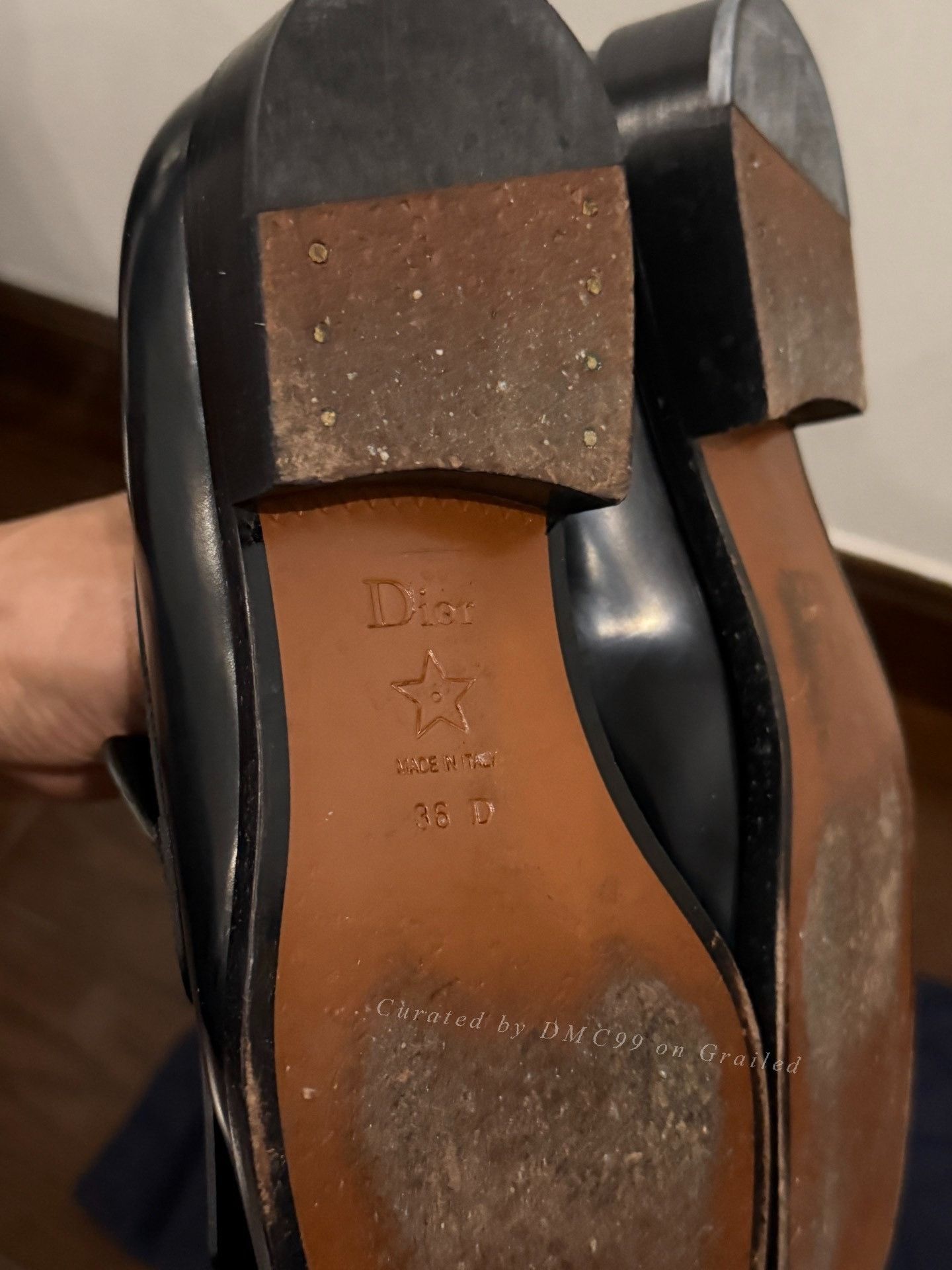 Dior Dior Women's Studded Leather Shoes 36 Size US 5 / IT 35 - 5 Thumbnail