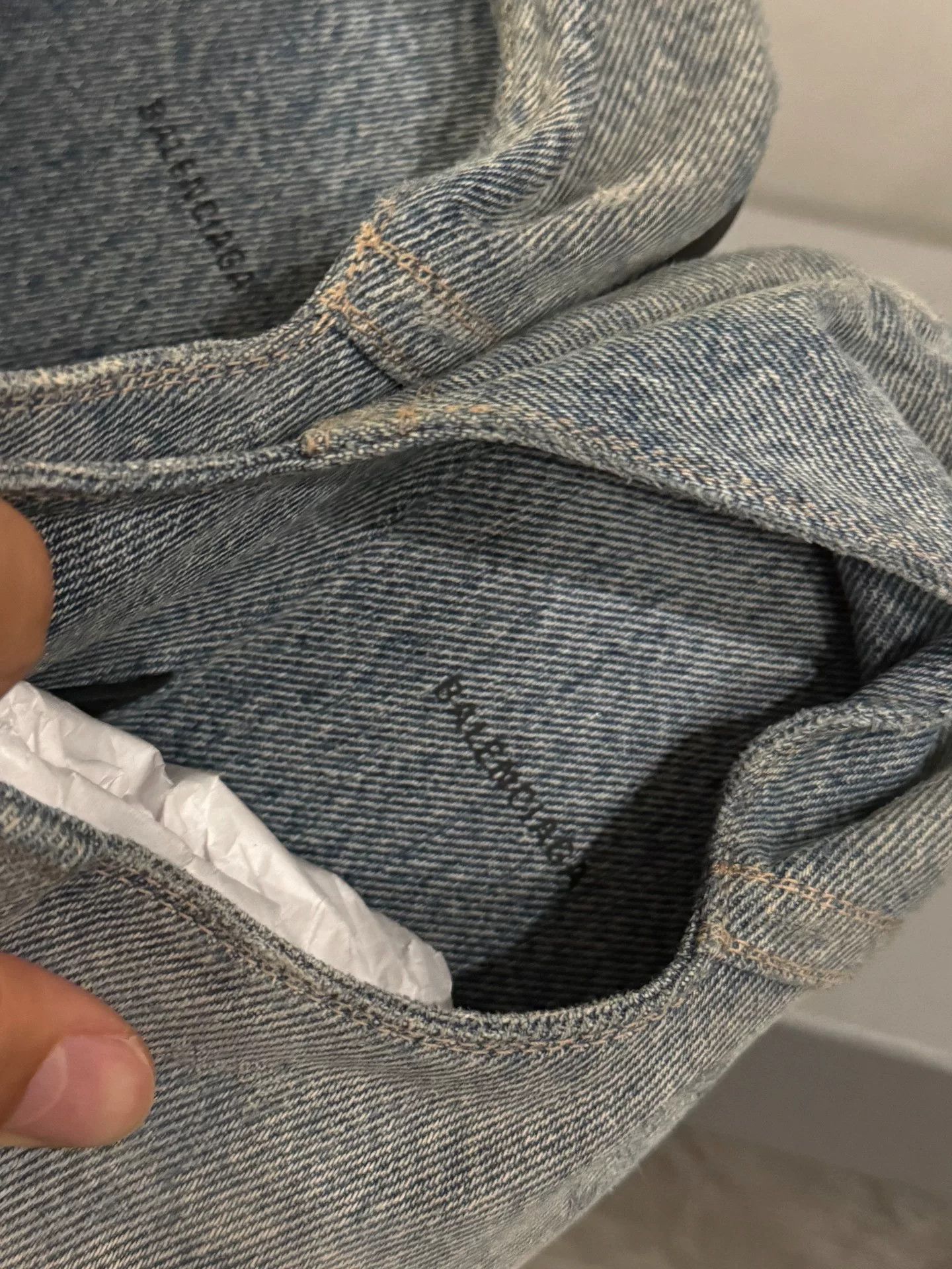 Balenciaga Balenciaga Denim Loafers Size US 10 / EU 43 - 3 Thumbnail