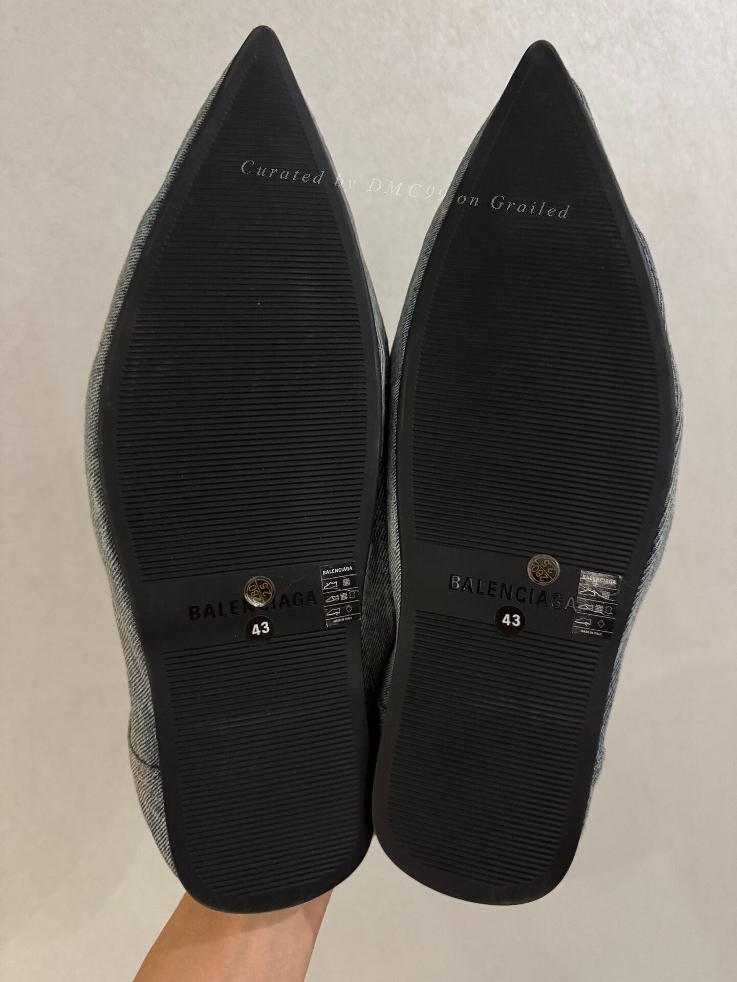 Balenciaga Balenciaga Denim Loafers Size US 10 / EU 43 - 5 Thumbnail