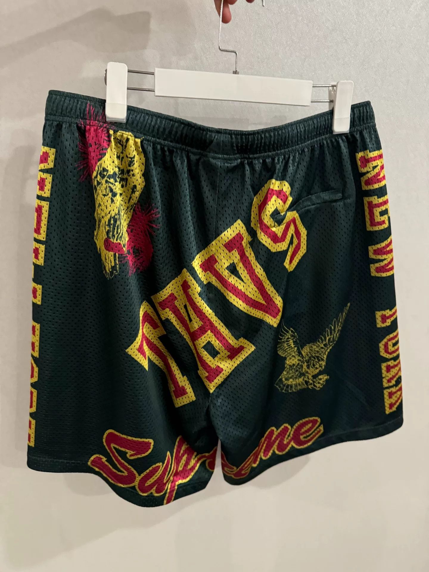 Supreme Supreme 25SS Green Mesh Shorts Size US 36 / EU 52 - 2 Thumbnail