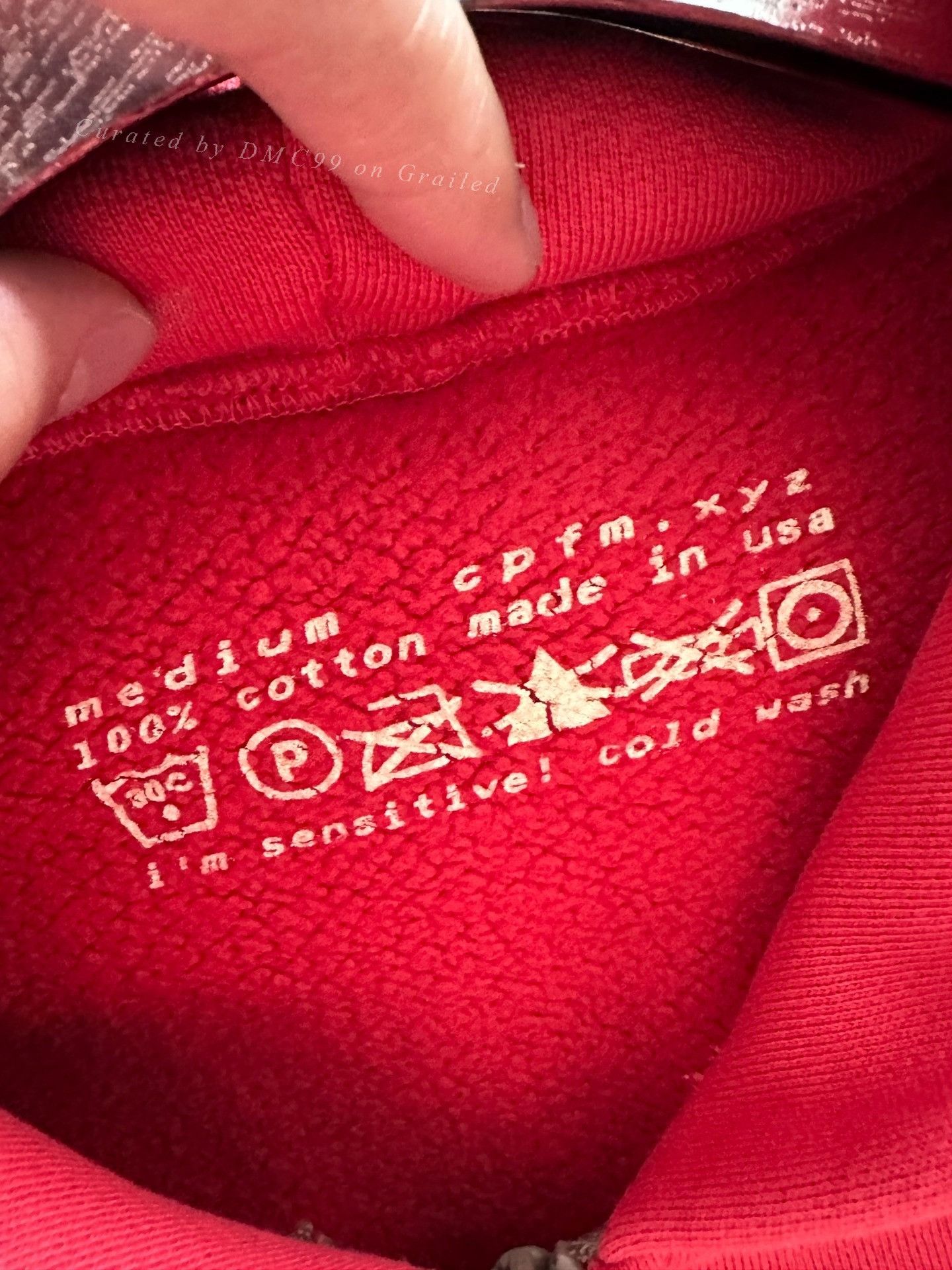 Vintage CPFM HumanMade Red Hoodie Size US M / EU 48-50 / 2 - 3 Thumbnail