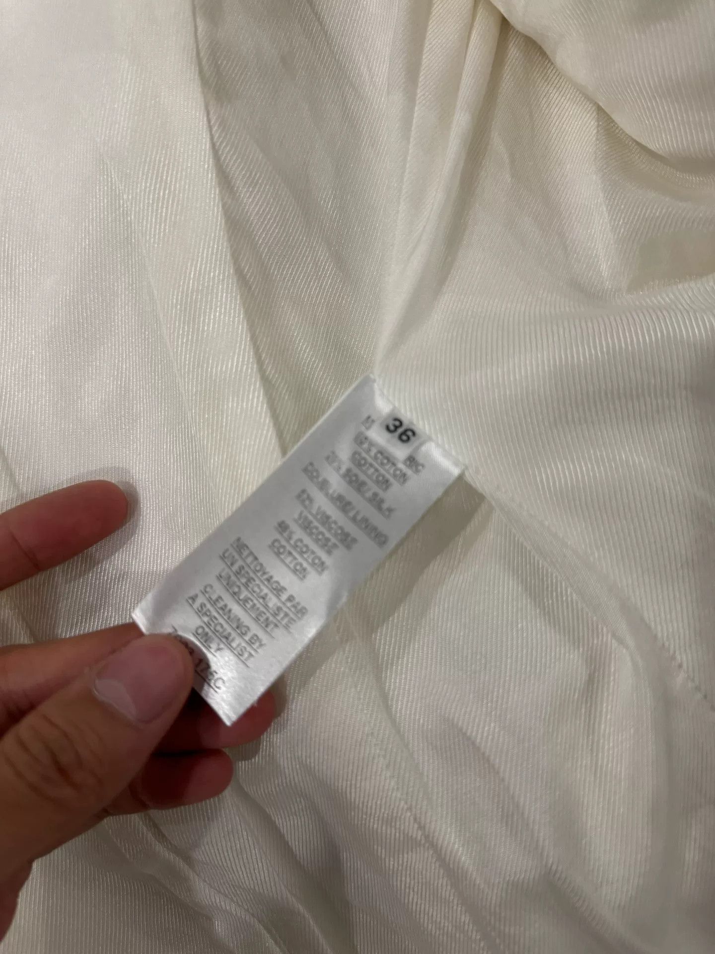 Balmain Balmain Gold Button White Blazer Size XS / US 0-2 / IT 36-38 - 6 Thumbnail