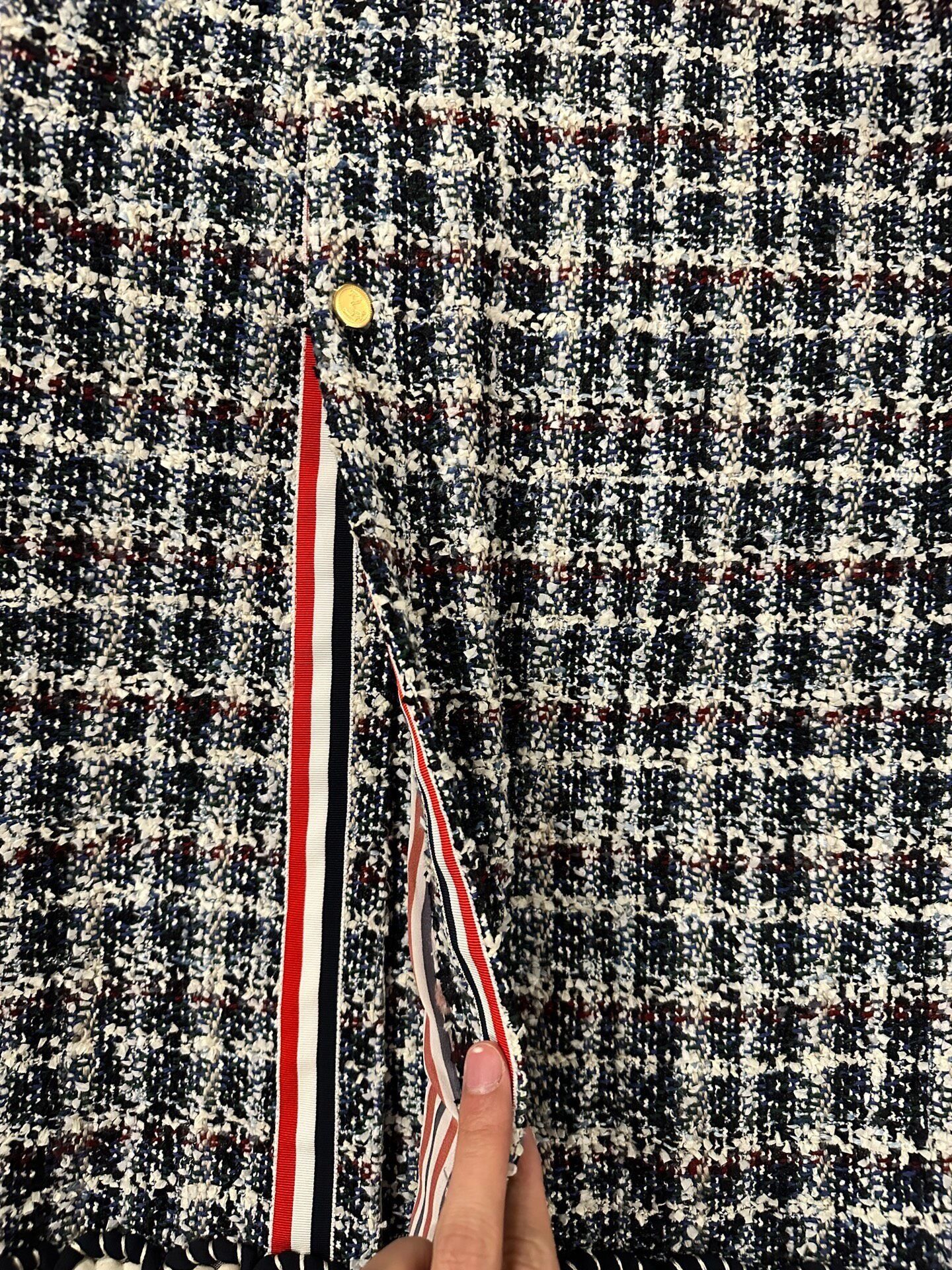Thom Browne Thom Browne Wool Gold Button Coat Size US XS / EU 42 / 0 - 4 Thumbnail