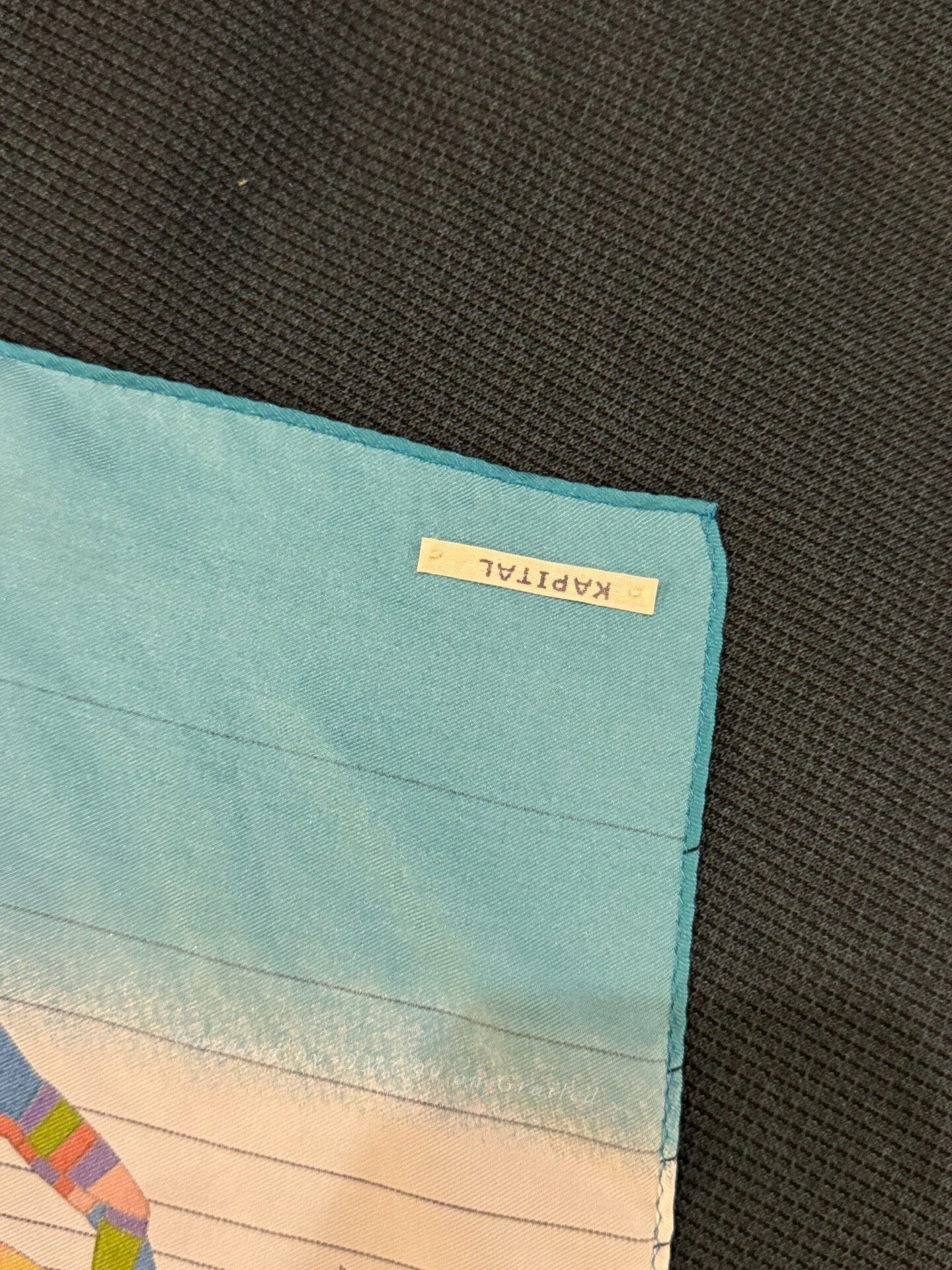 Kapital Kapital Colored Silk Scarf Size ONE SIZE - 3 Thumbnail
