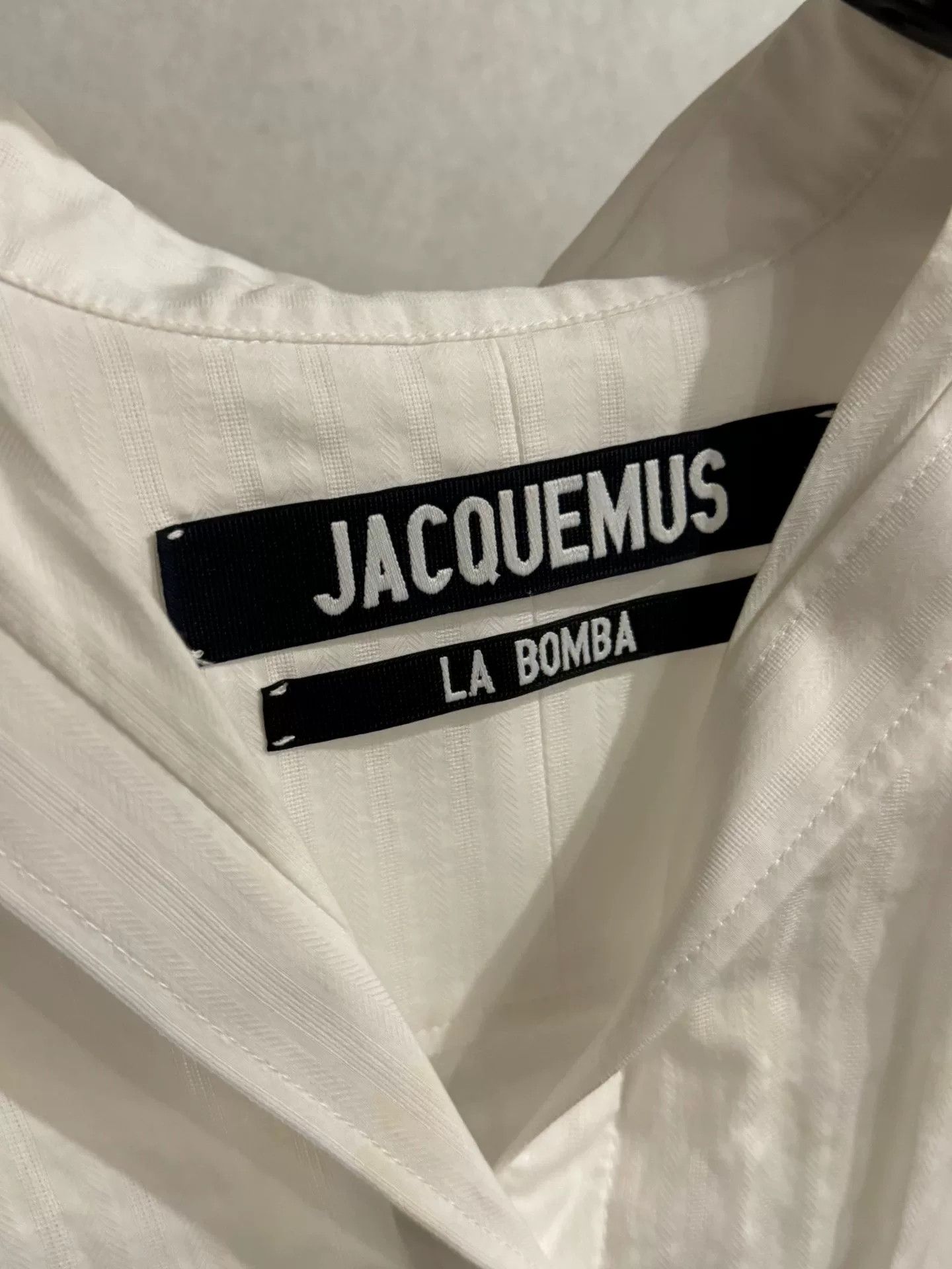 Jacquemus Jacquemus Knot Shirt Dress Size XXS / US 00 / IT 34 - 3 Thumbnail