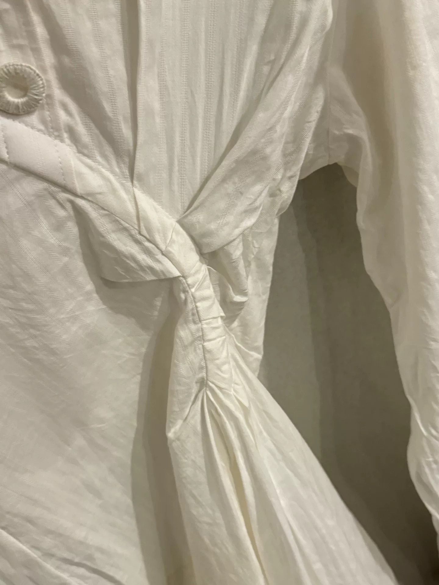 Jacquemus Jacquemus Knot Shirt Dress Size XXS / US 00 / IT 34 - 4 Thumbnail