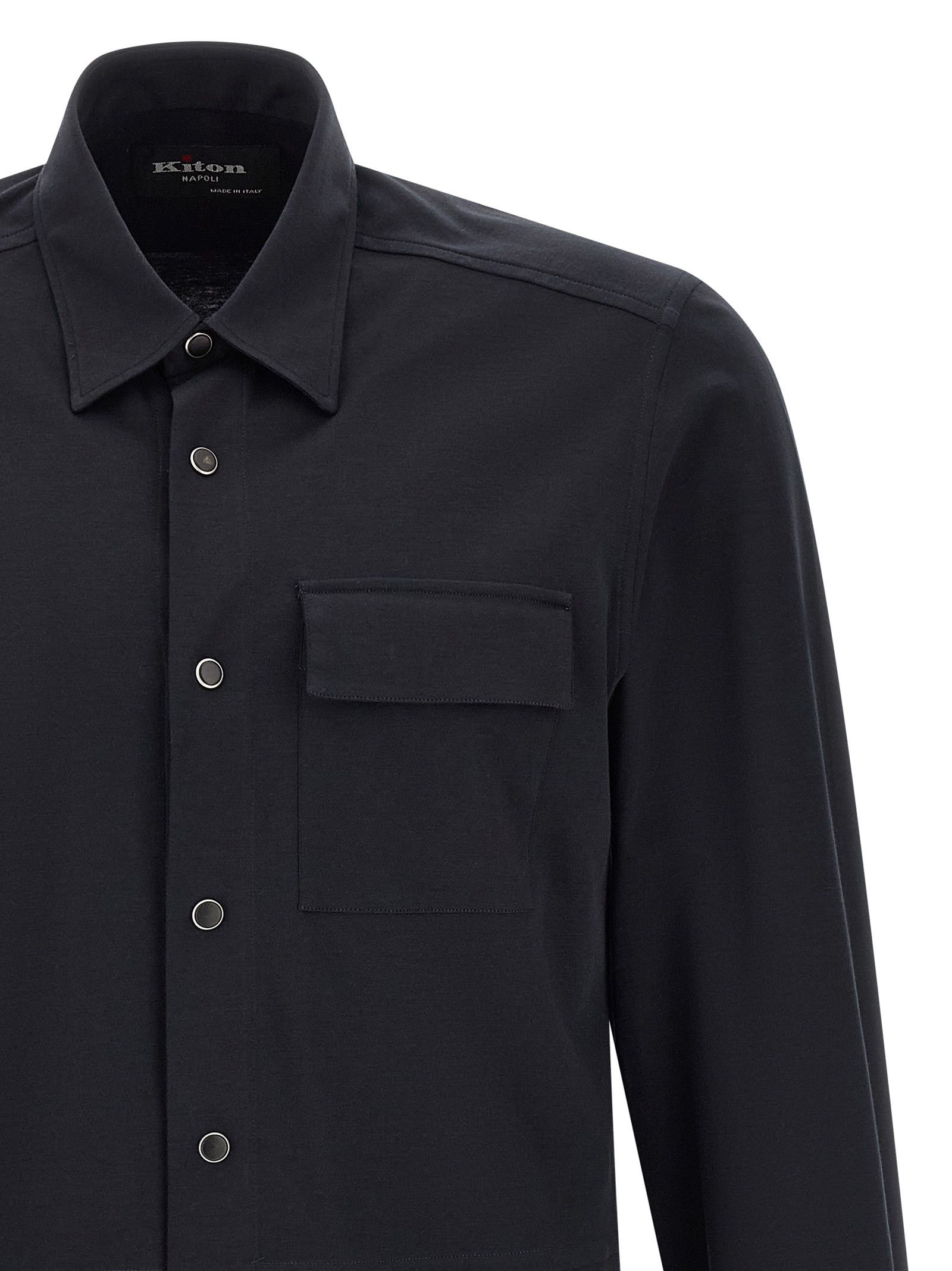 Kiton 'Buba' shirt Size US L / EU 52-54 / 3 - 3 Thumbnail