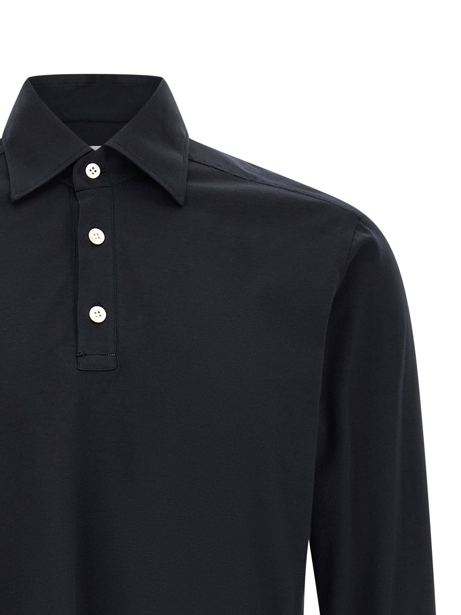 Kiton 'Positano' polo shirt Size US XL / EU 56 / 4 - 3 Thumbnail