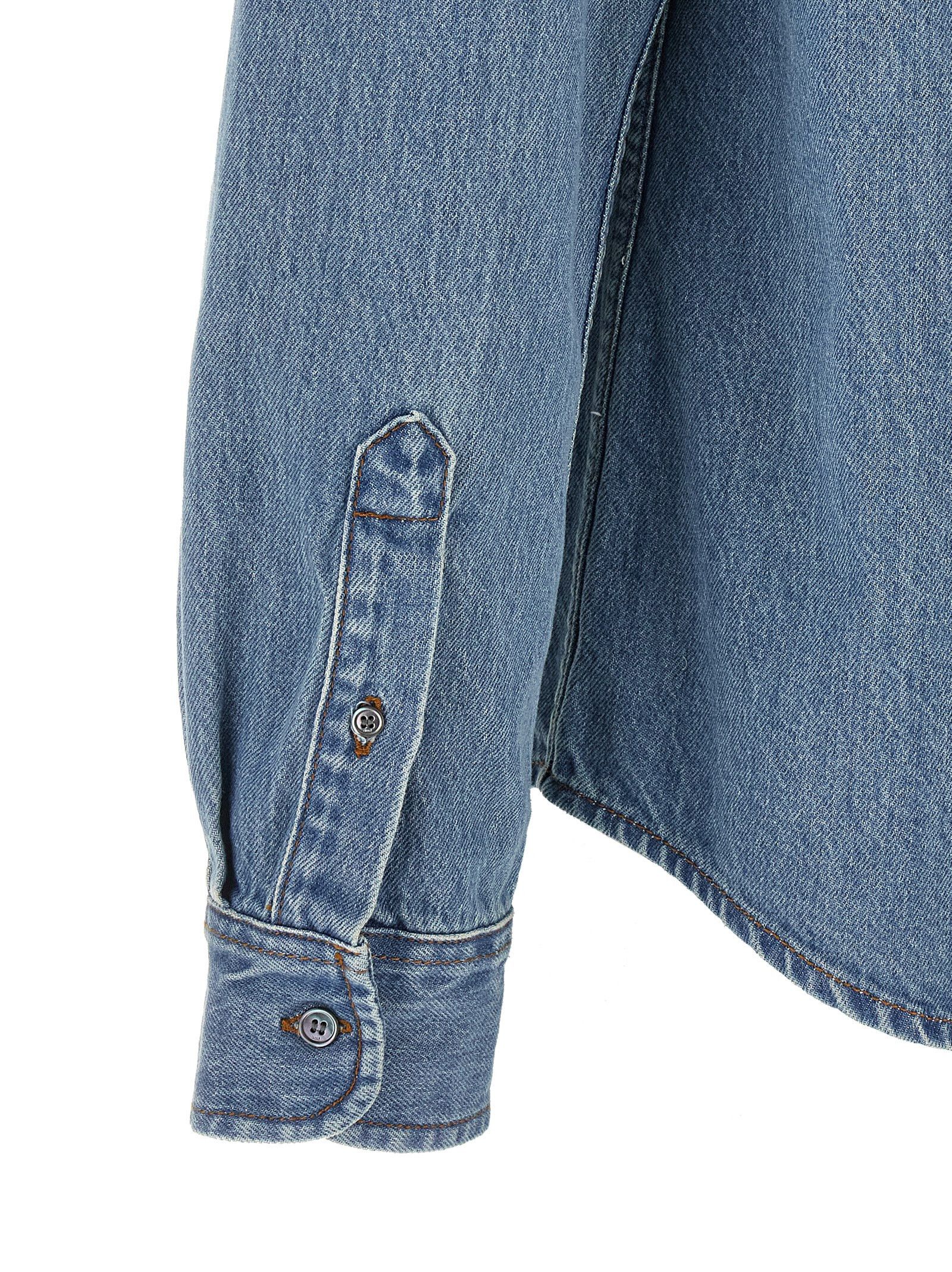AMI 'Ami de Coeur' denim shirt Size US L / EU 52-54 / 3 - 4 Thumbnail