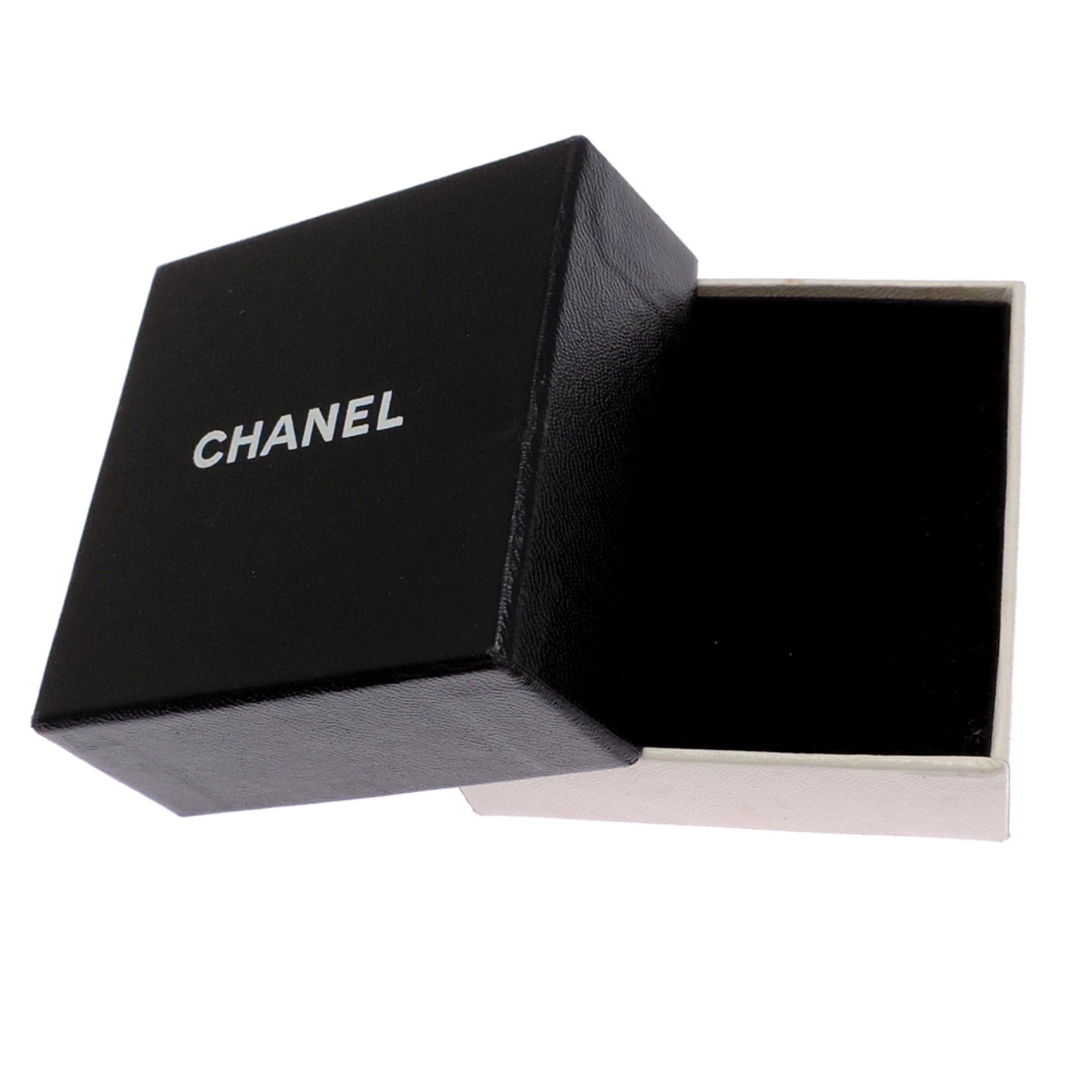 Chanel Chanel Coco Mark Women's Earrings, GP Black Size ONE SIZE - 7 Thumbnail