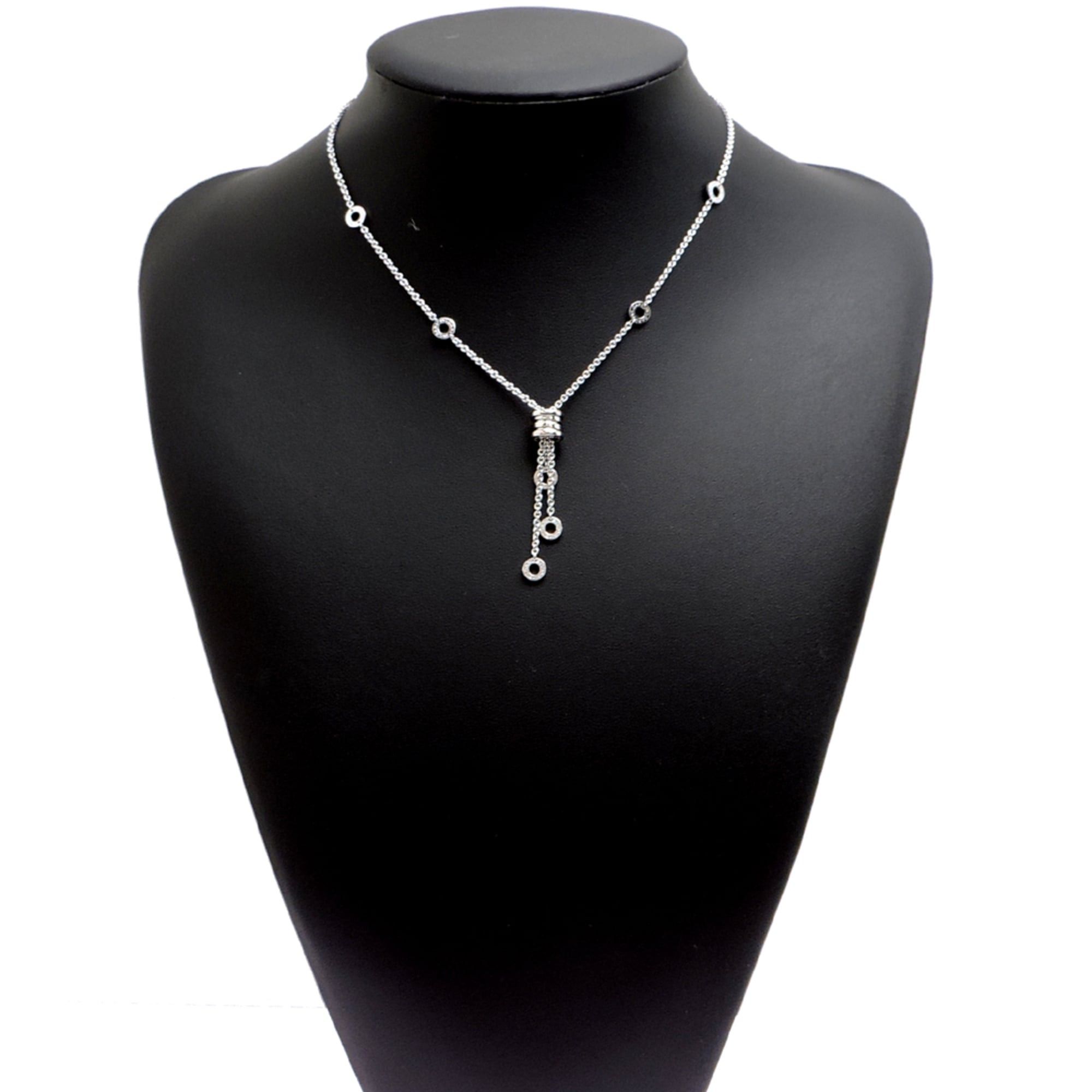 Bvlgari Bvlgari B.zero1 Element Women's/Men's Necklace CL853896 750 White Gold Size ONE SIZE - 9 Thumbnail