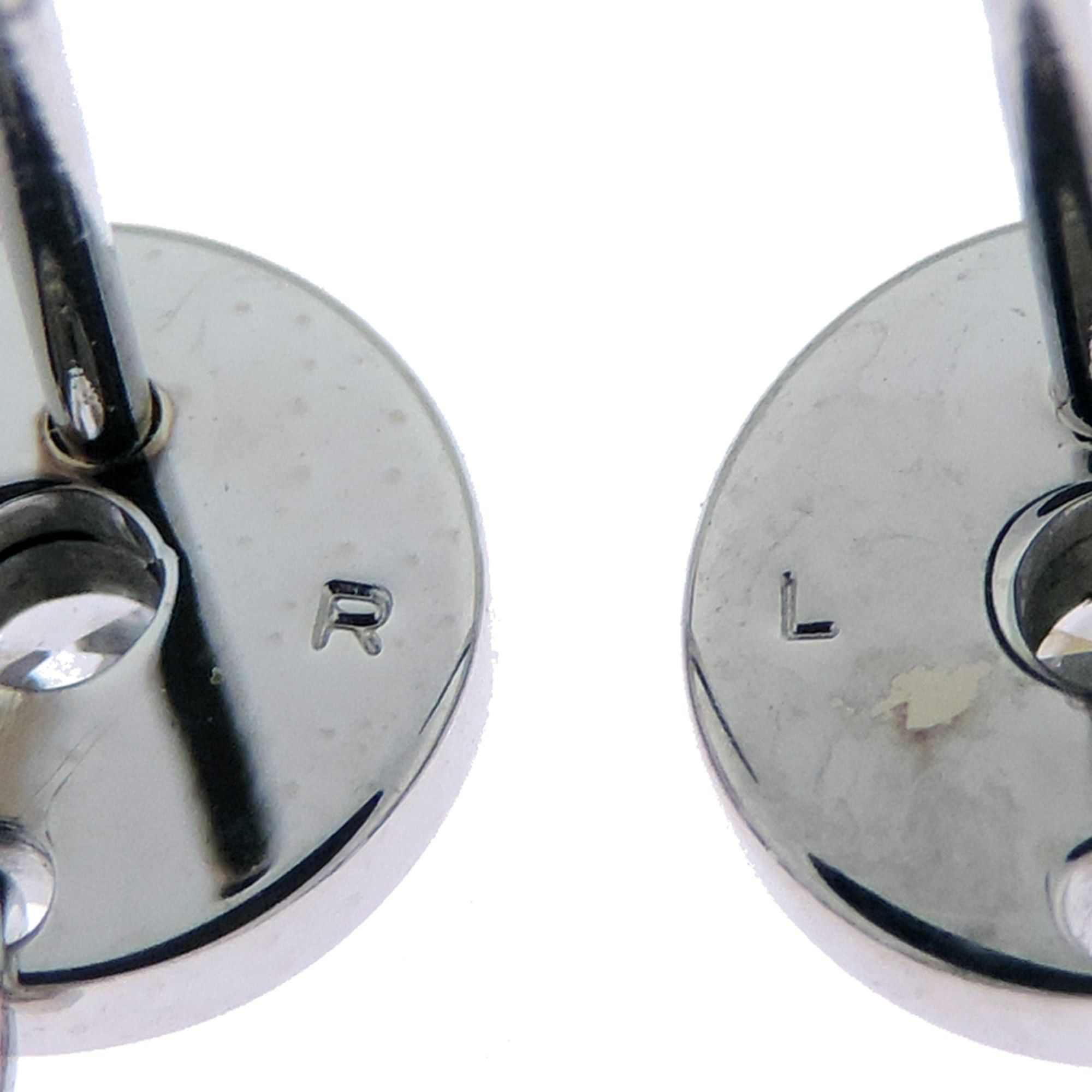 Bvlgari Bvlgari B.zero1 Element Diamond Earrings for Women, OR853900, 750 White Gold Size ONE SIZE - 10 Thumbnail