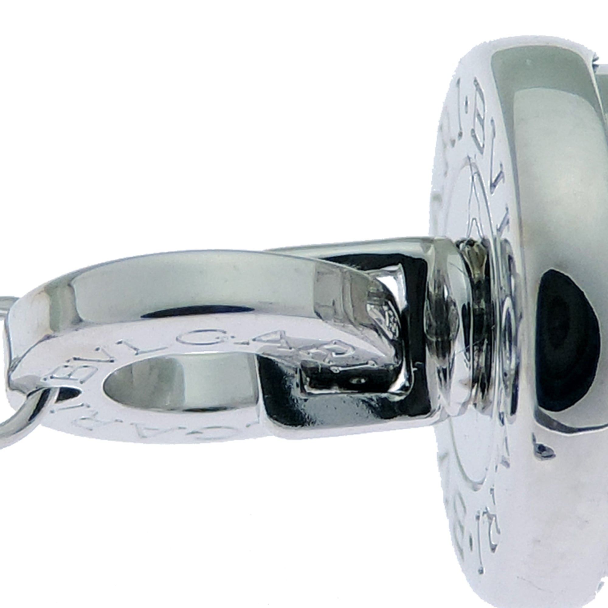 Bvlgari Bvlgari B.zero1 Element Diamond Earrings for Women, OR853900, 750 White Gold Size ONE SIZE - 9 Thumbnail