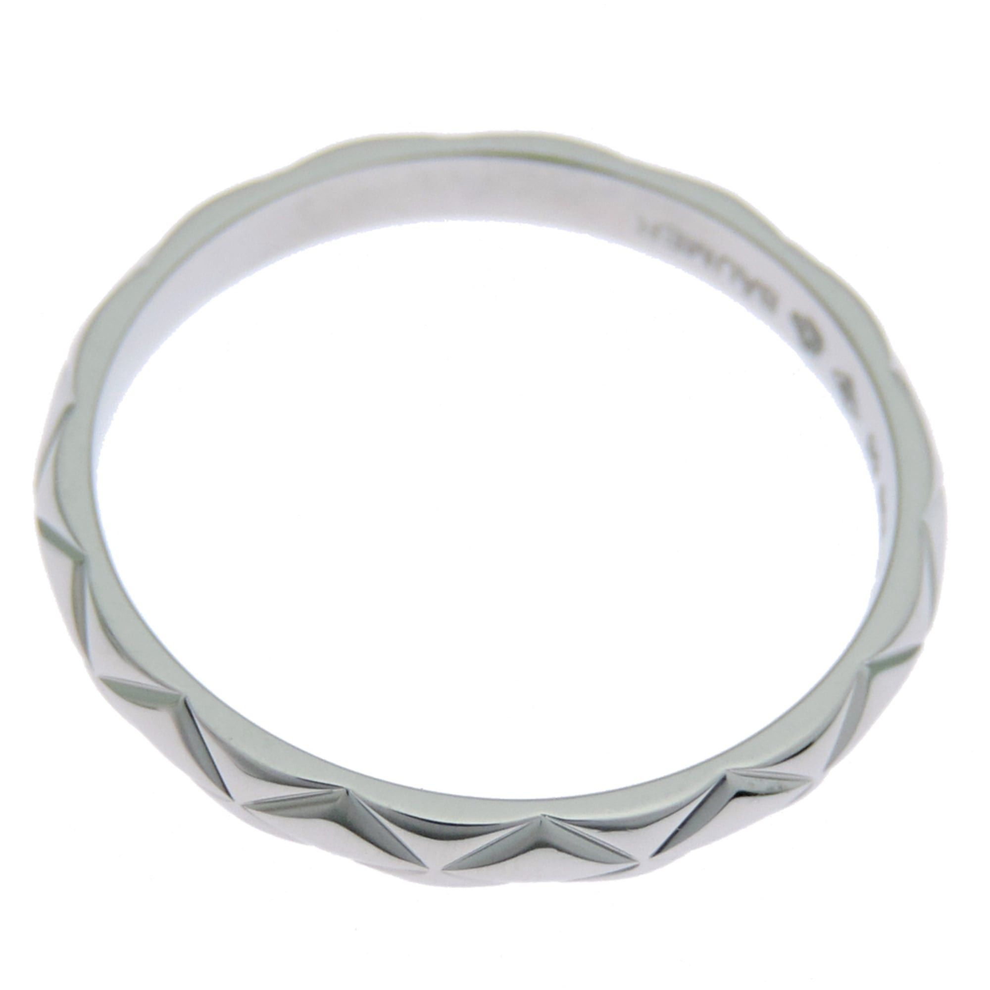 Chanel Chanel Matelassé #56 Women's/Men's Ring J2820 Pt950 Platinum Size ONE SIZE - 3 Thumbnail