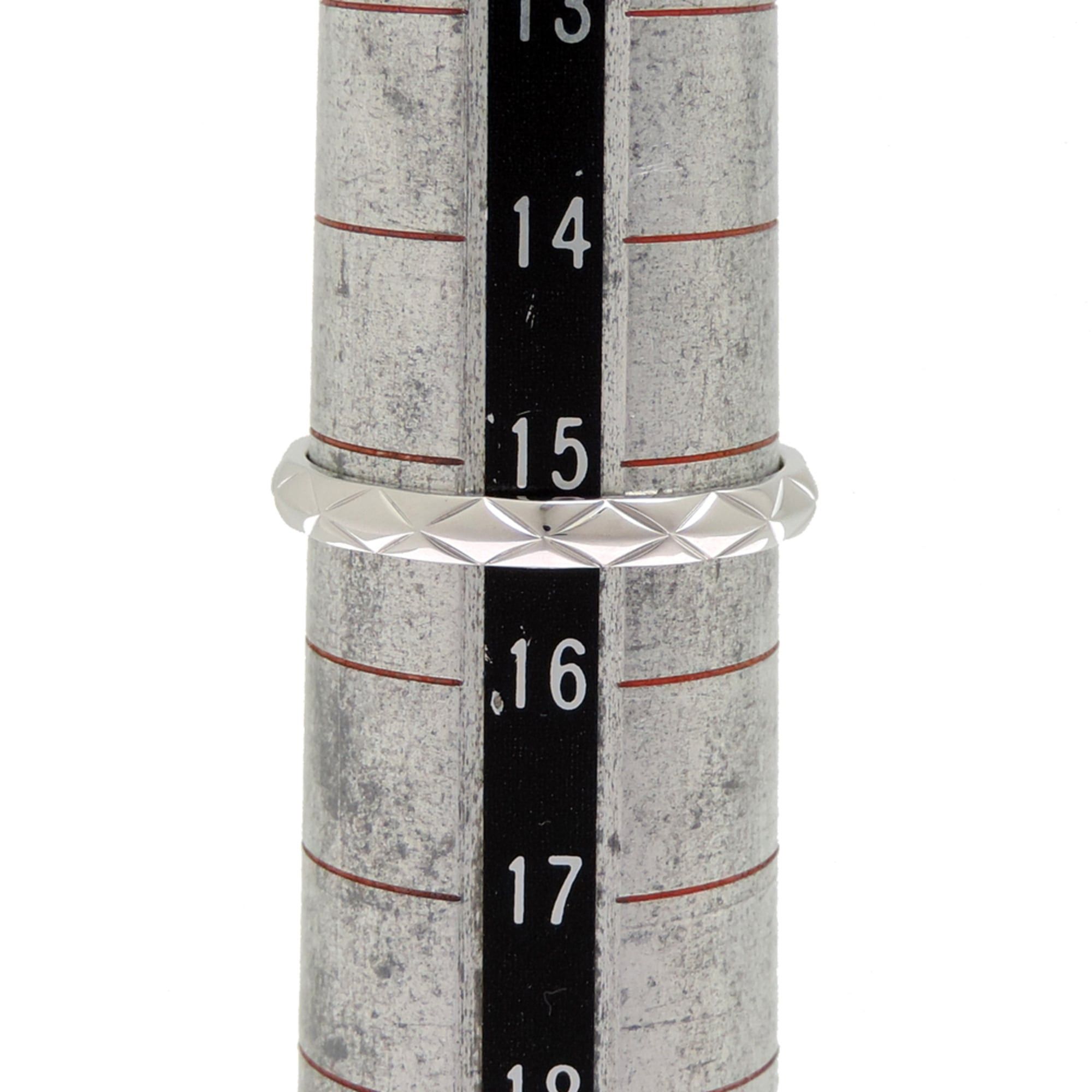 Chanel Chanel Matelassé #56 Women's/Men's Ring J2820 Pt950 Platinum Size ONE SIZE - 7 Thumbnail