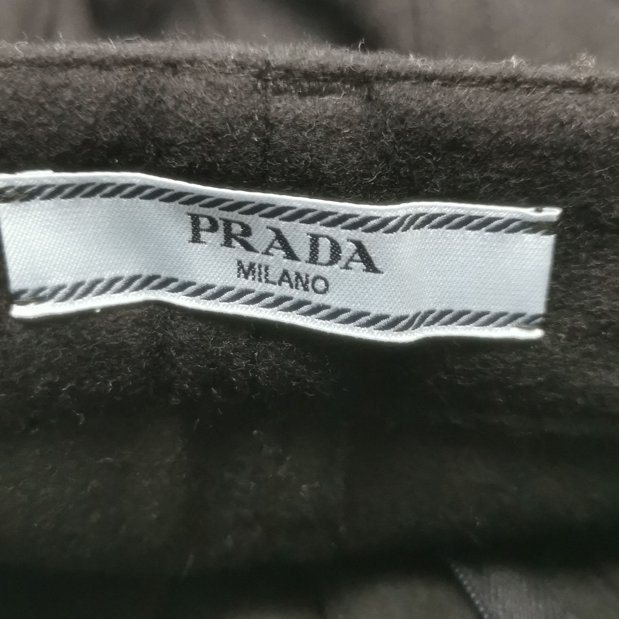 Prada Prada Triangle Logo Wool Blend Pants Size 36 Size 25" / US 0 / IT 36 - 6 Thumbnail
