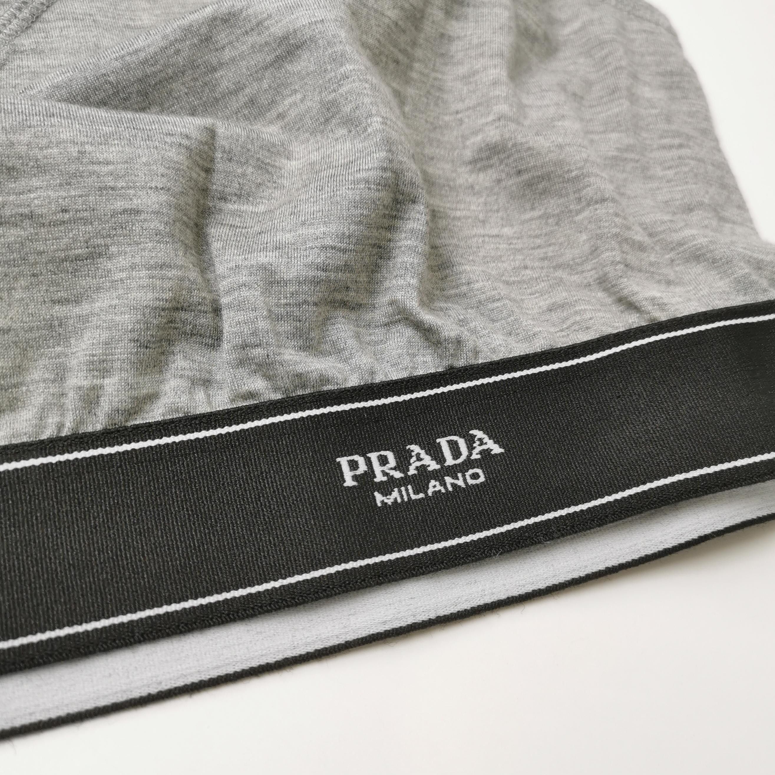 Prada Prada Logo Band Tank Top Size 42 Size M / US 6-8 / IT 42-44 - 3 Thumbnail
