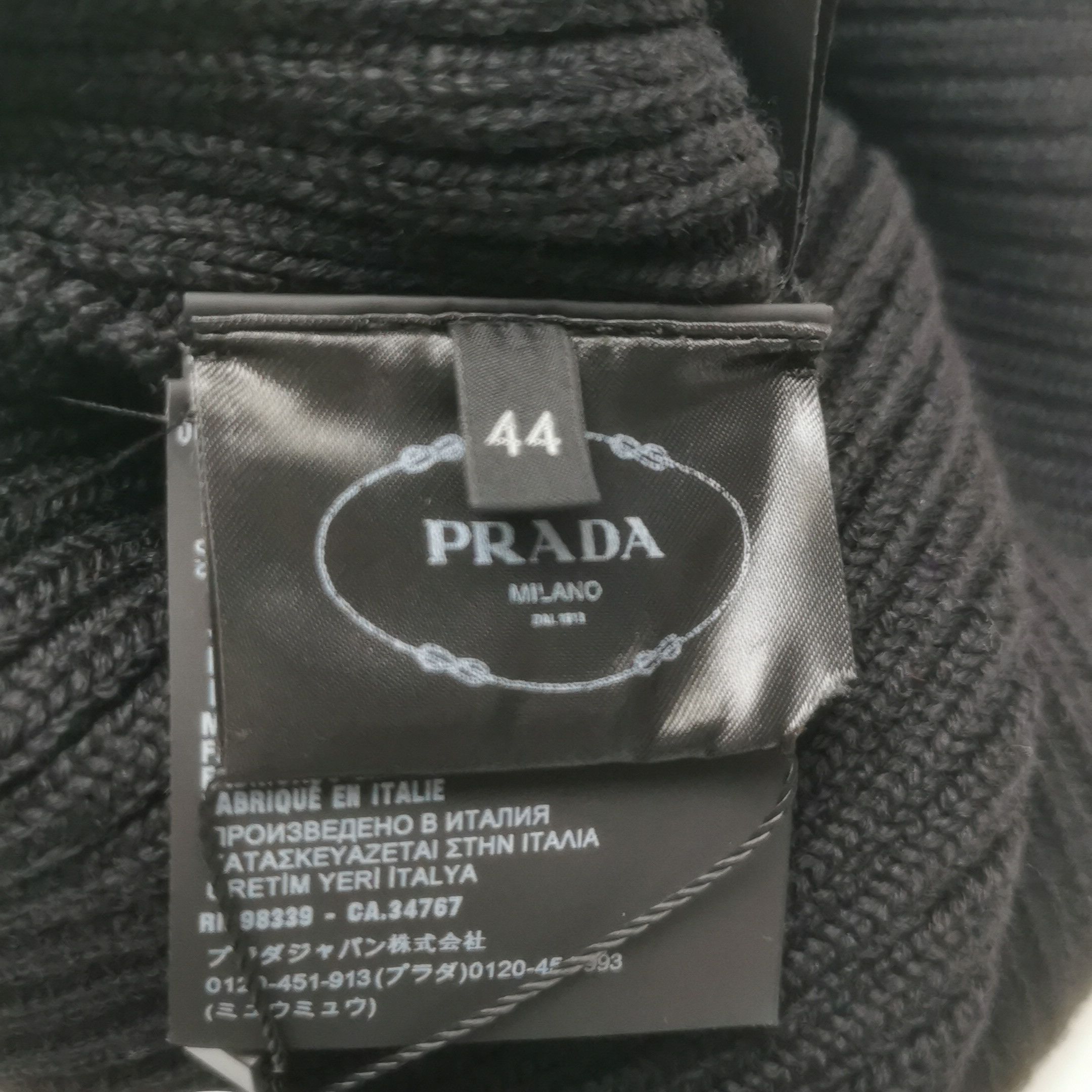 Prada Prada Ribbed Knit Midi Skirt Size 44 Size 30" / US 8 / IT 44 - 10 Thumbnail