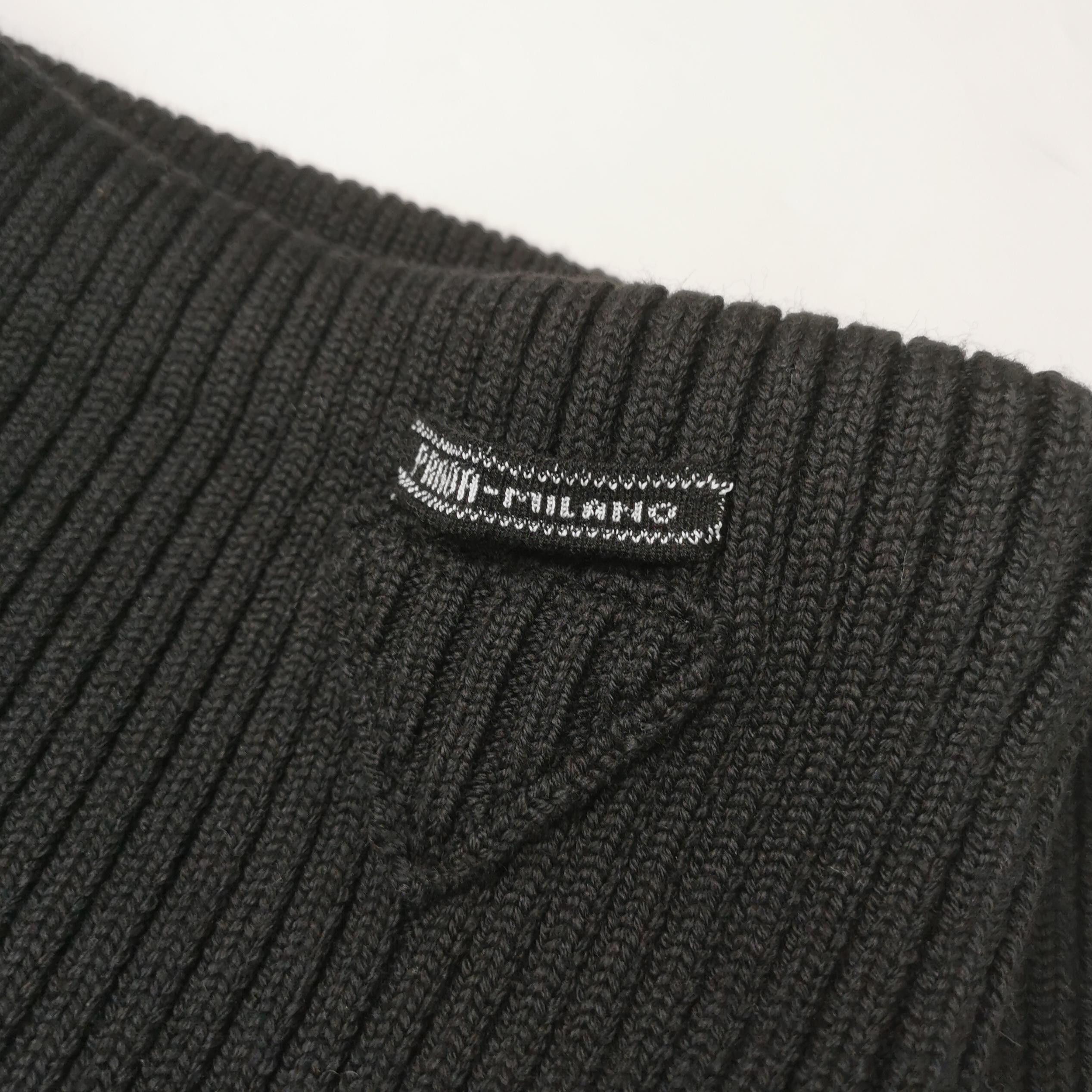 Prada Prada Ribbed Knit Midi Skirt Size 44 Size 30" / US 8 / IT 44 - 3 Thumbnail