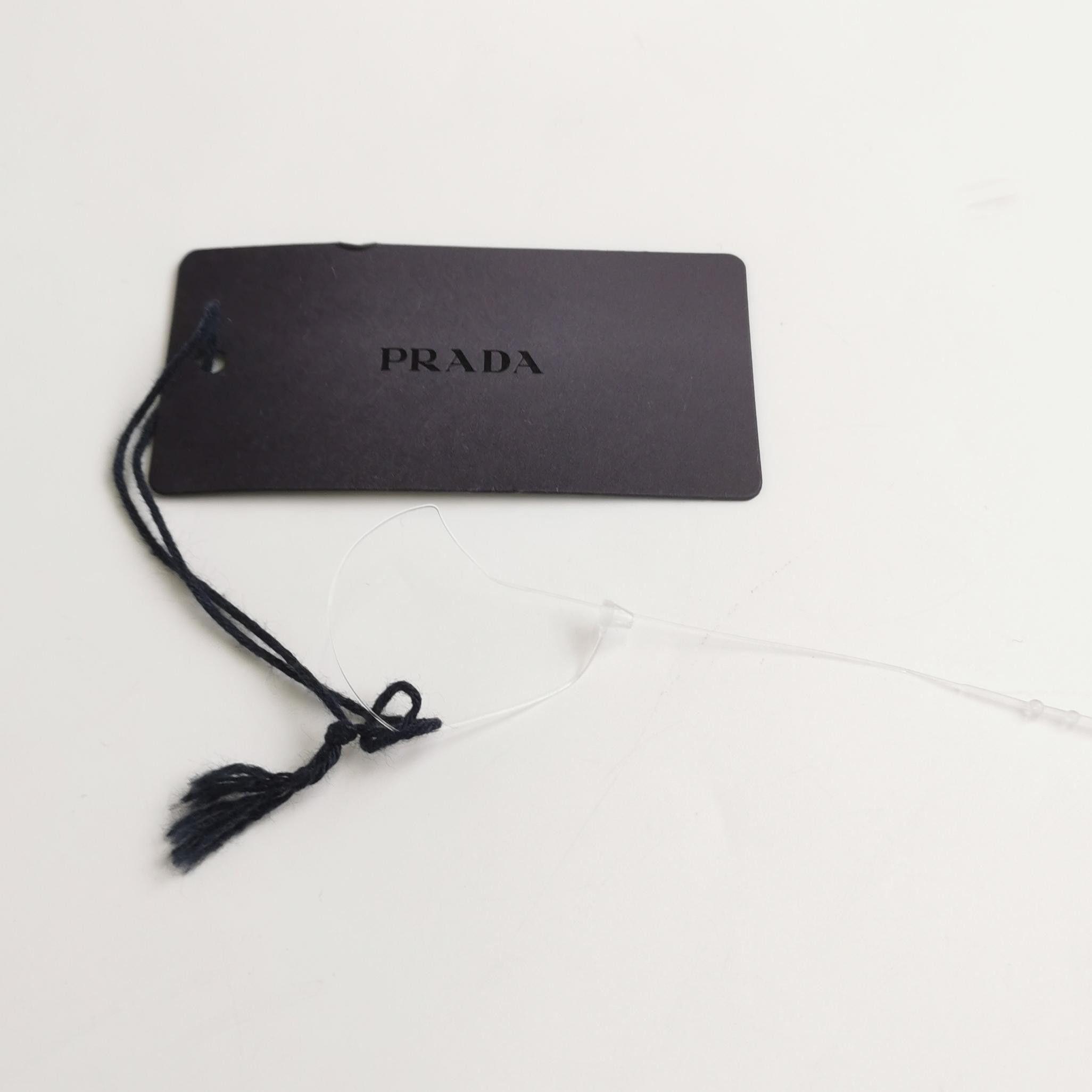 Prada Prada Logo Denim Crop Top Size 36 Size XS / US 0-2 / IT 36-38 - 4 Thumbnail