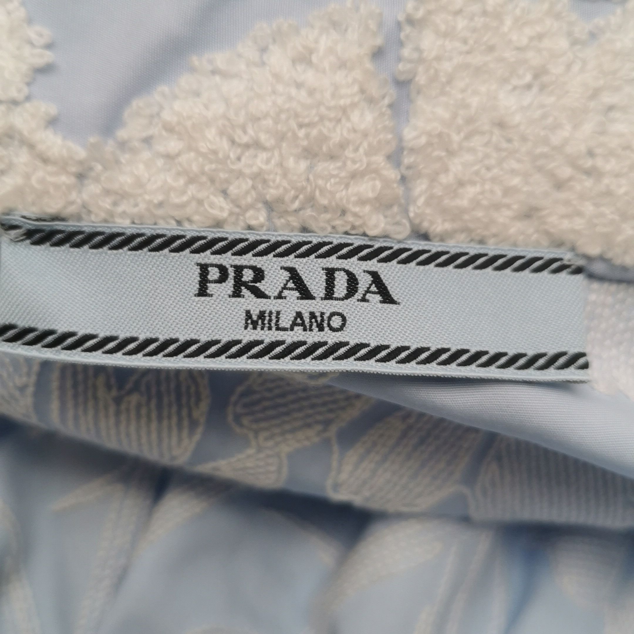 Prada Prada Floral Embroidery Button Up Shirt Size 42 Size M / US 6-8 / IT 42-44 - 6 Thumbnail