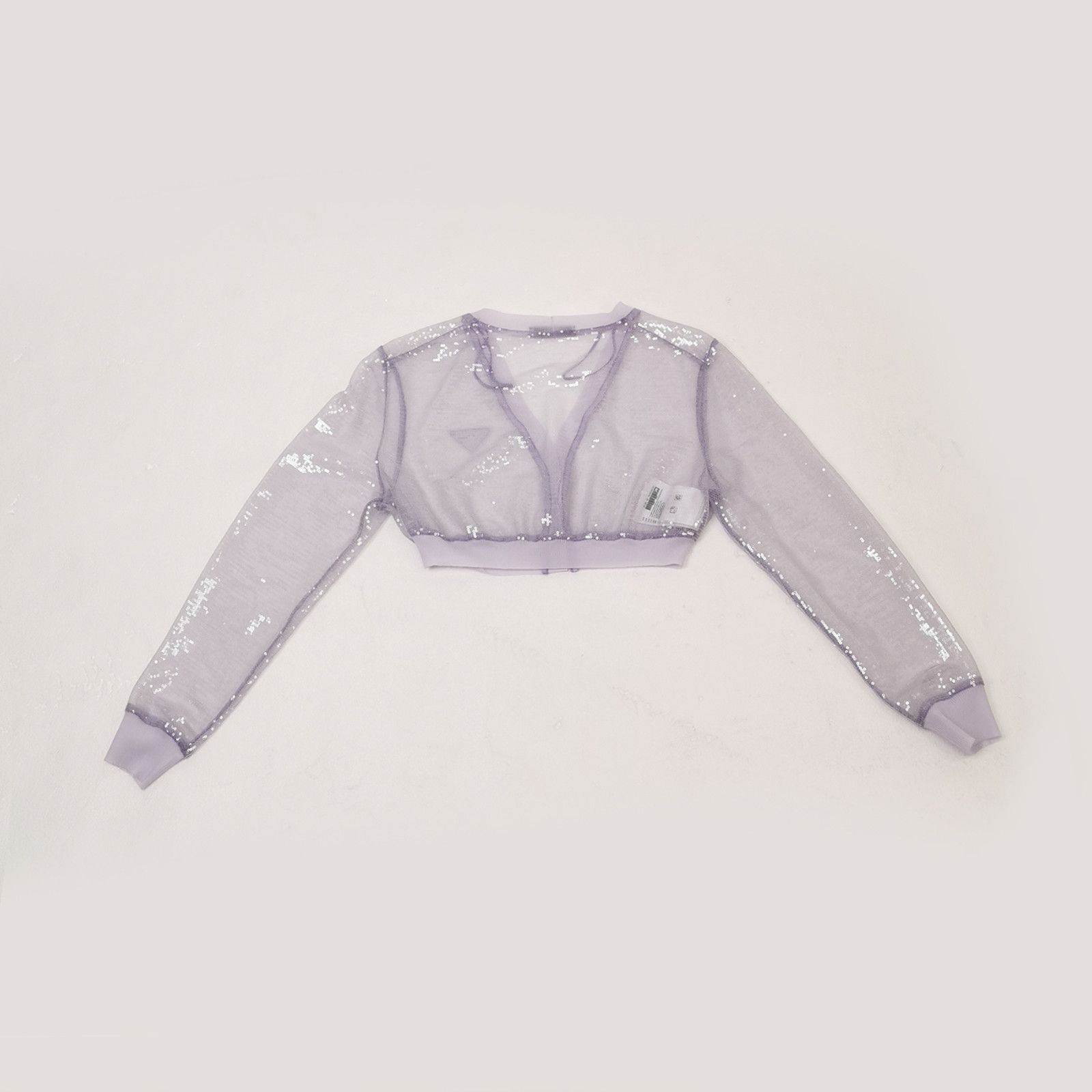 Prada Prada Sequined Tulle Button Up Size 40 Size S / US 4 / IT 40 - 2 Thumbnail