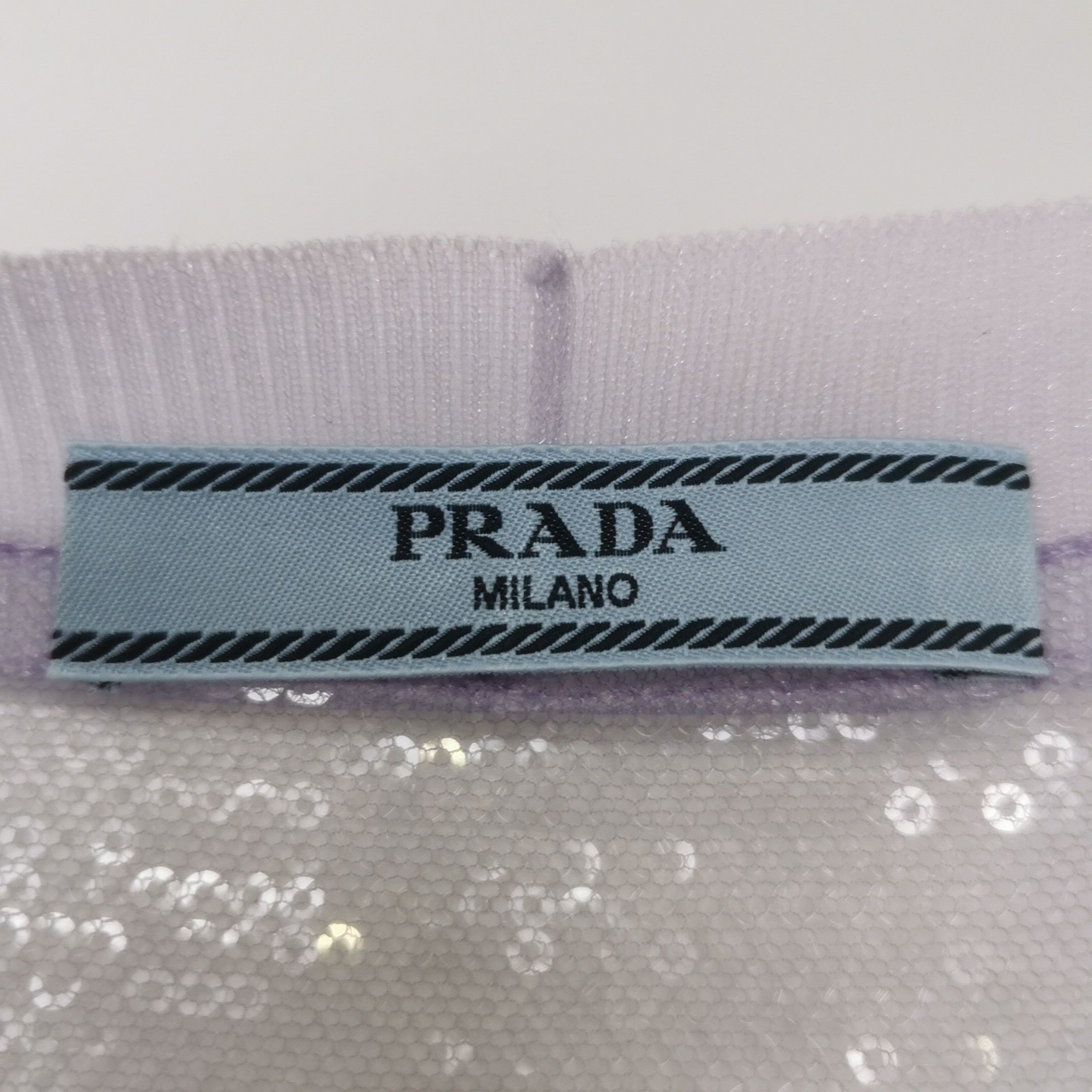 Prada Prada Sequined Tulle Button Up Size 40 Size S / US 4 / IT 40 - 6 Thumbnail