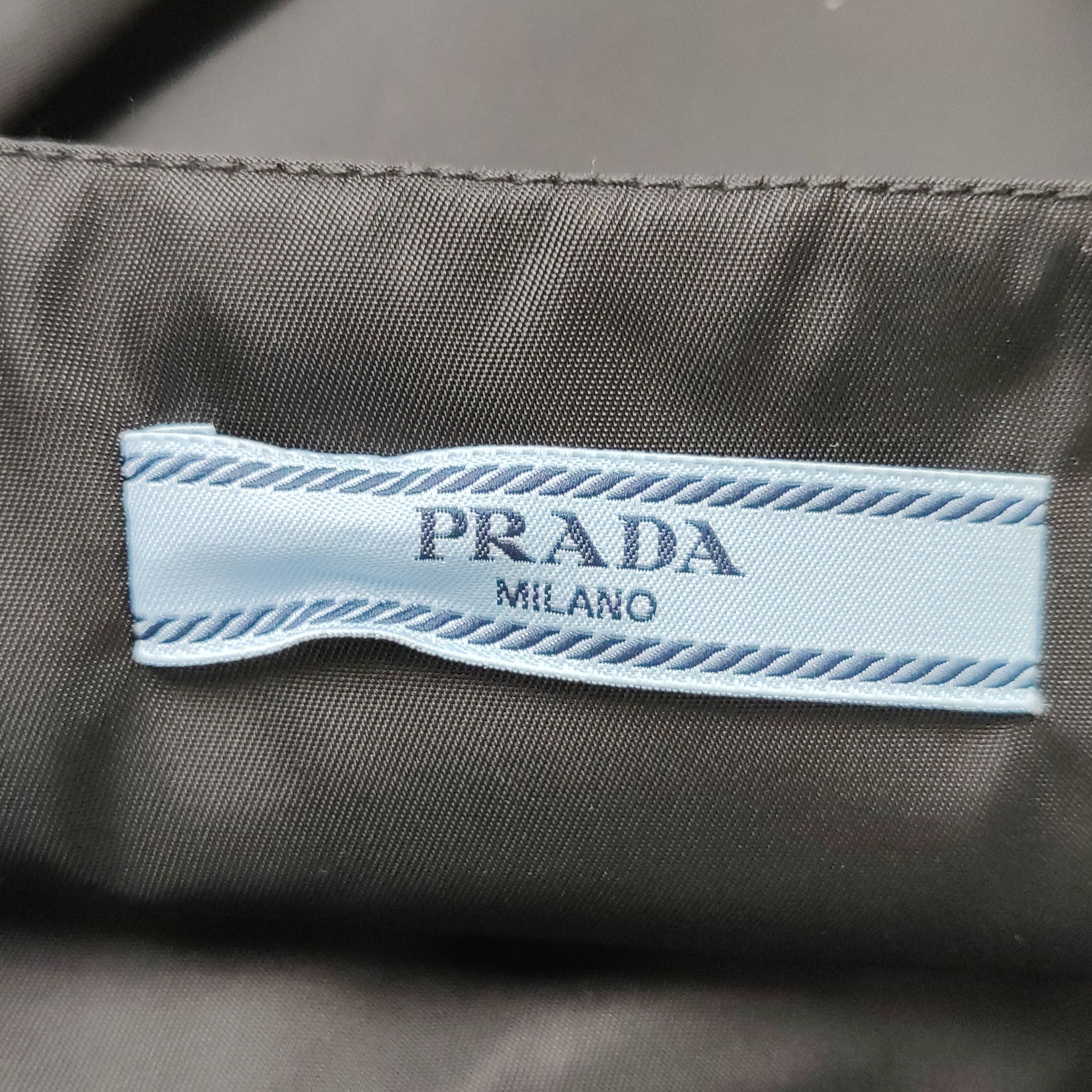 Prada Prada Nylon Pocket Mini Skirt 40 Size 27" / US 4 / IT 40 - 4 Thumbnail