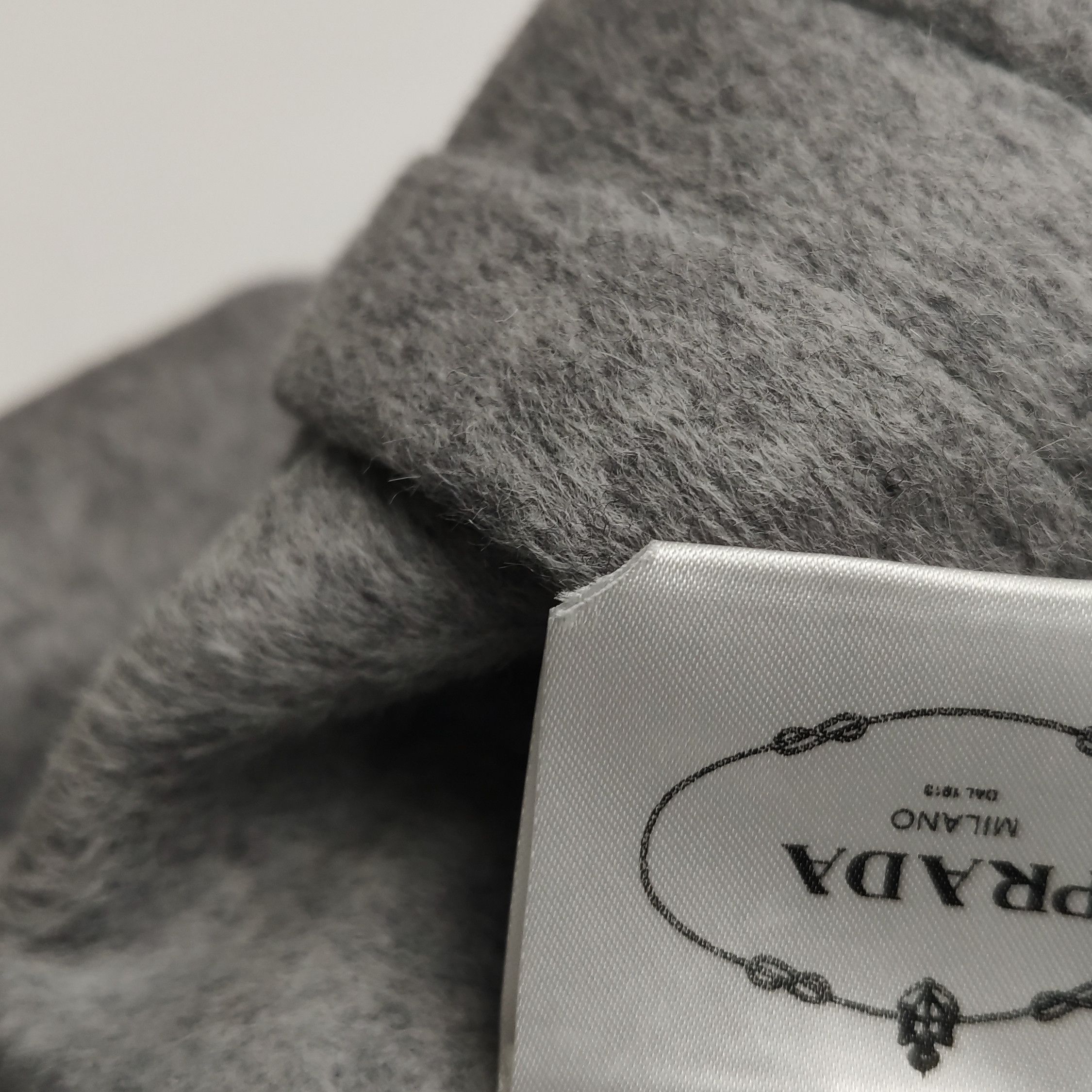 Prada Prada Gray Wool Blend Hooded Coat Size 38 Size XS / US 0-2 / IT 36-38 - 9 Thumbnail