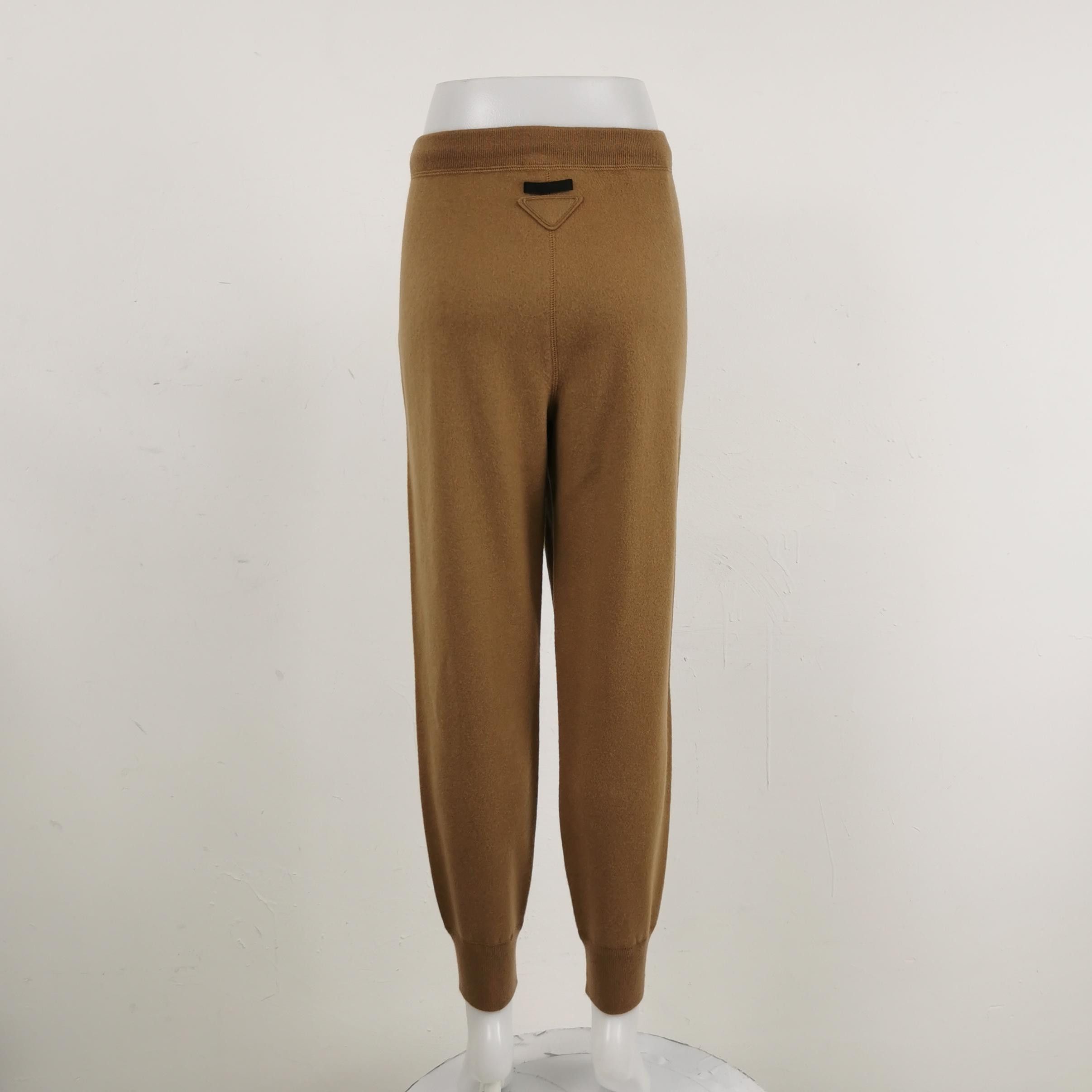 Prada Prada Wool Cashmere Blend Logo Pants Size 36 Size 25" / US 0 / IT 36 - 2 Thumbnail