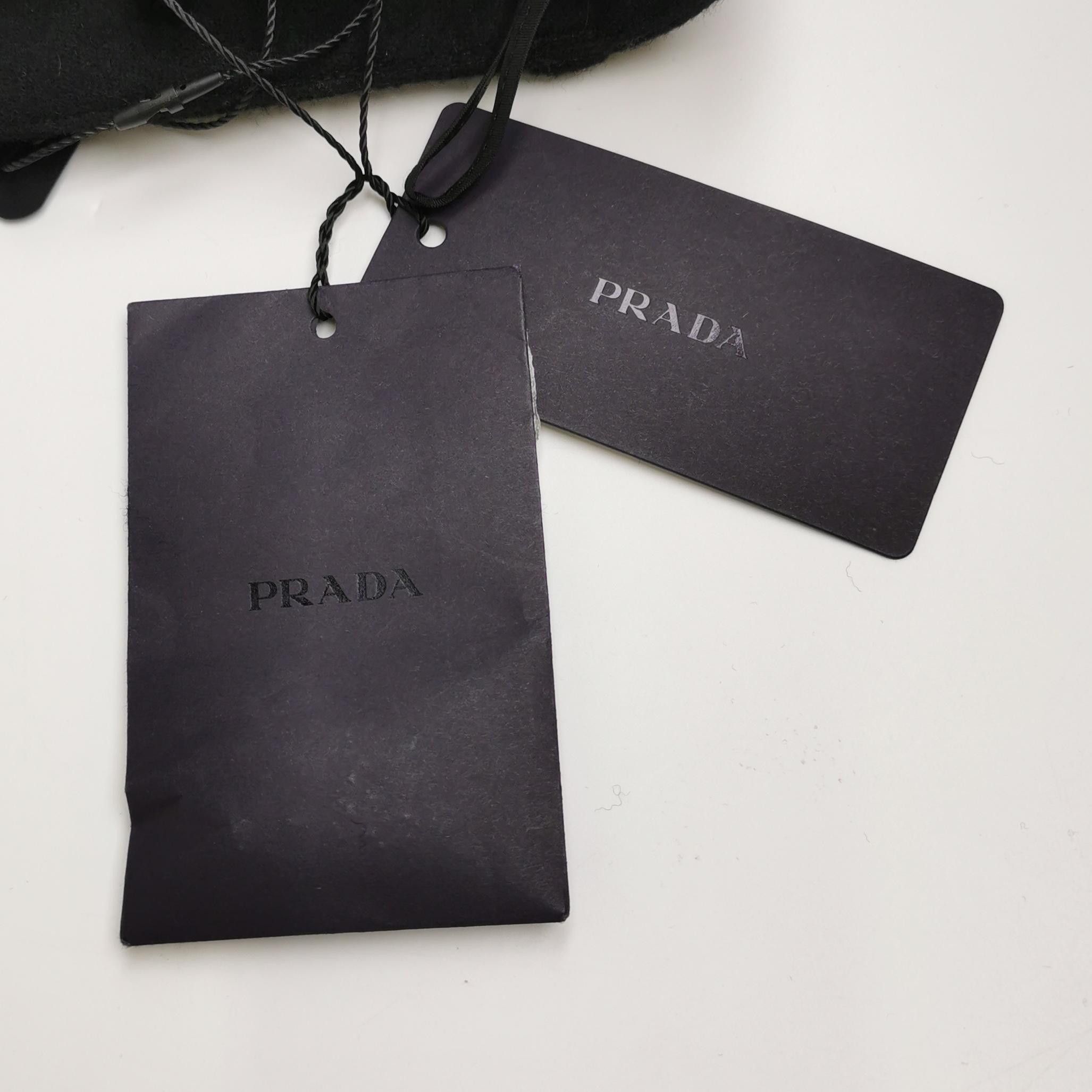 Prada Prada Logo Patch Wool Blend Pants Size 38 Size 26" / US 2 / IT 38 - 4 Thumbnail