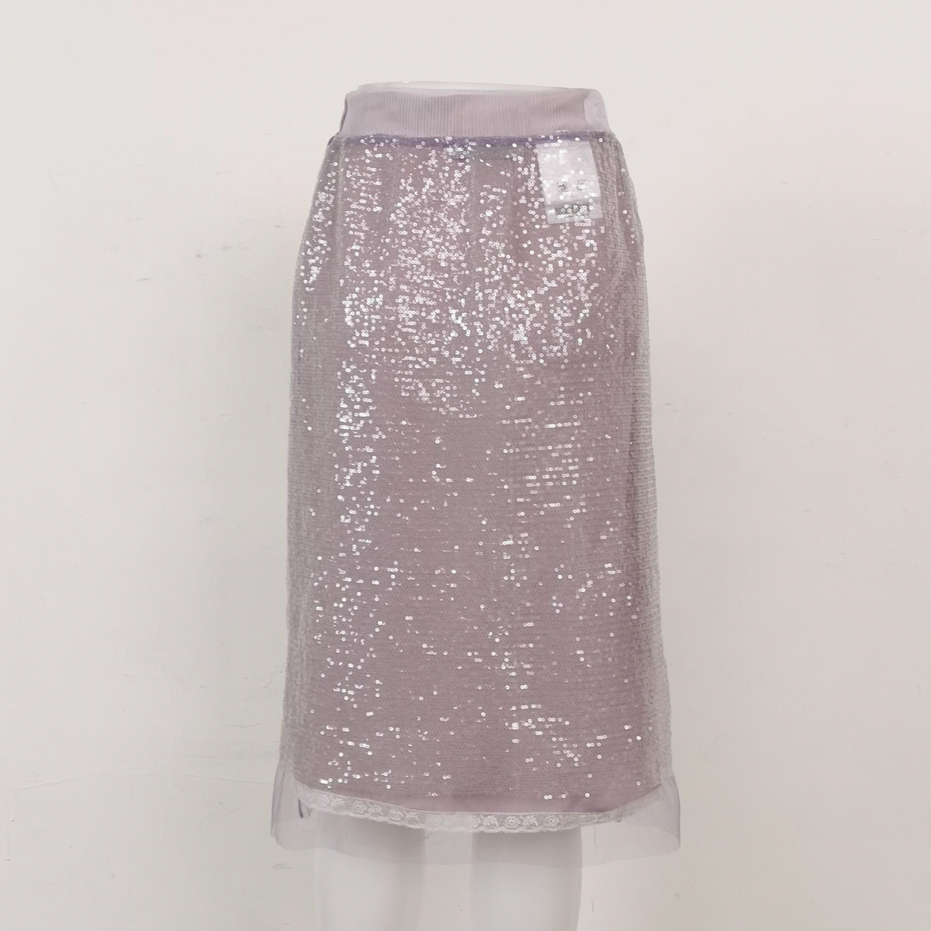 Prada Prada Sequin Midi Skirt IT 36 Size 25" / US 0 / IT 36 - 2 Thumbnail