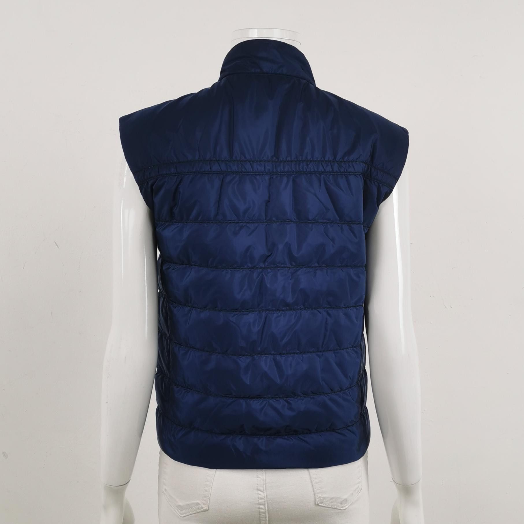 Prada Prada Triangle Logo Quilted Vest Size 40 Size S / US 4 / IT 40 - 2 Thumbnail