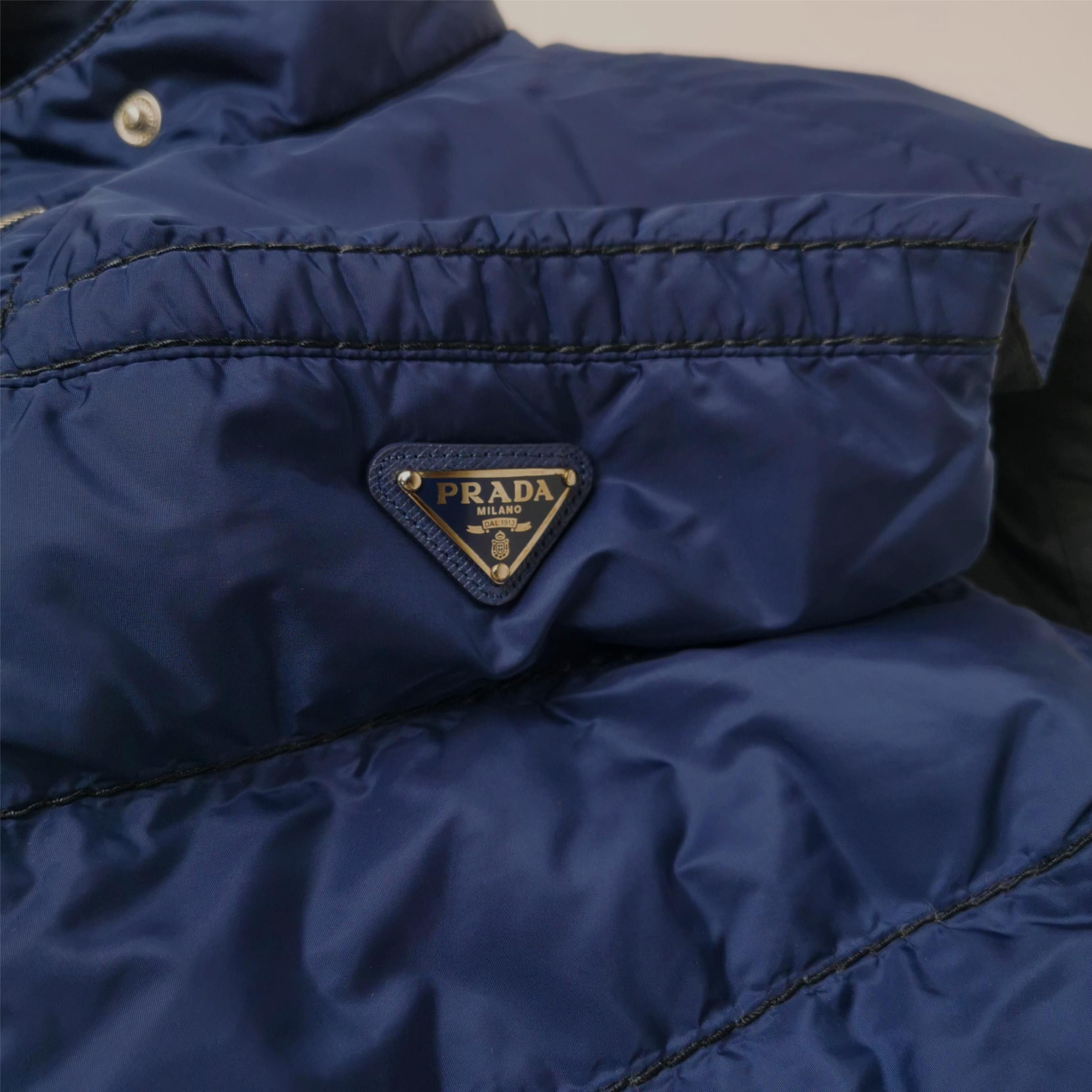 Prada Prada Triangle Logo Quilted Vest Size 40 Size S / US 4 / IT 40 - 3 Thumbnail