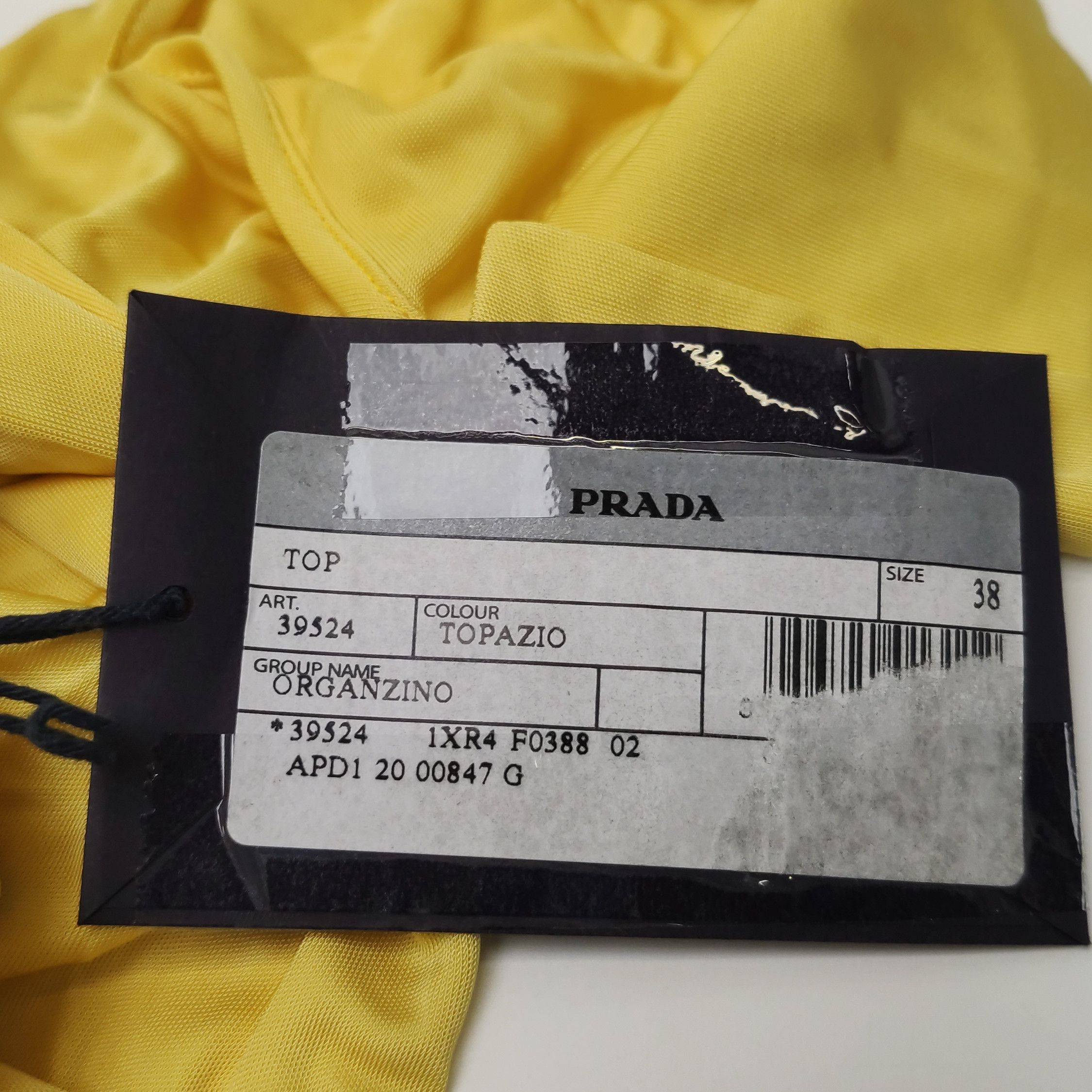 Prada Prada Ruffle Long Sleeve Top Size 38 Size XS / US 0-2 / IT 36-38 - 9 Thumbnail