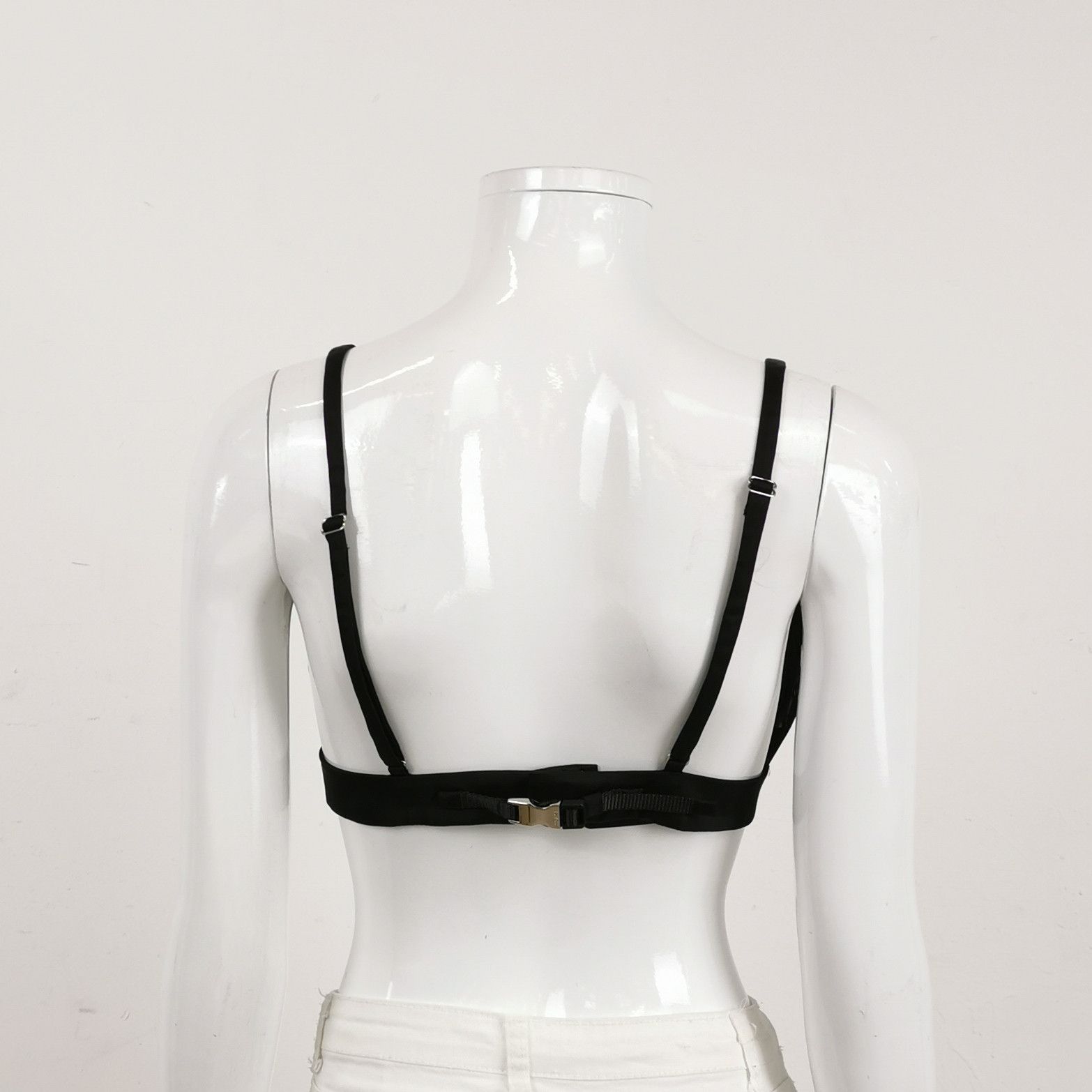 Prada Prada Triangle Logo Crop Top Size 40 Size S / US 4 / IT 40 - 2 Thumbnail