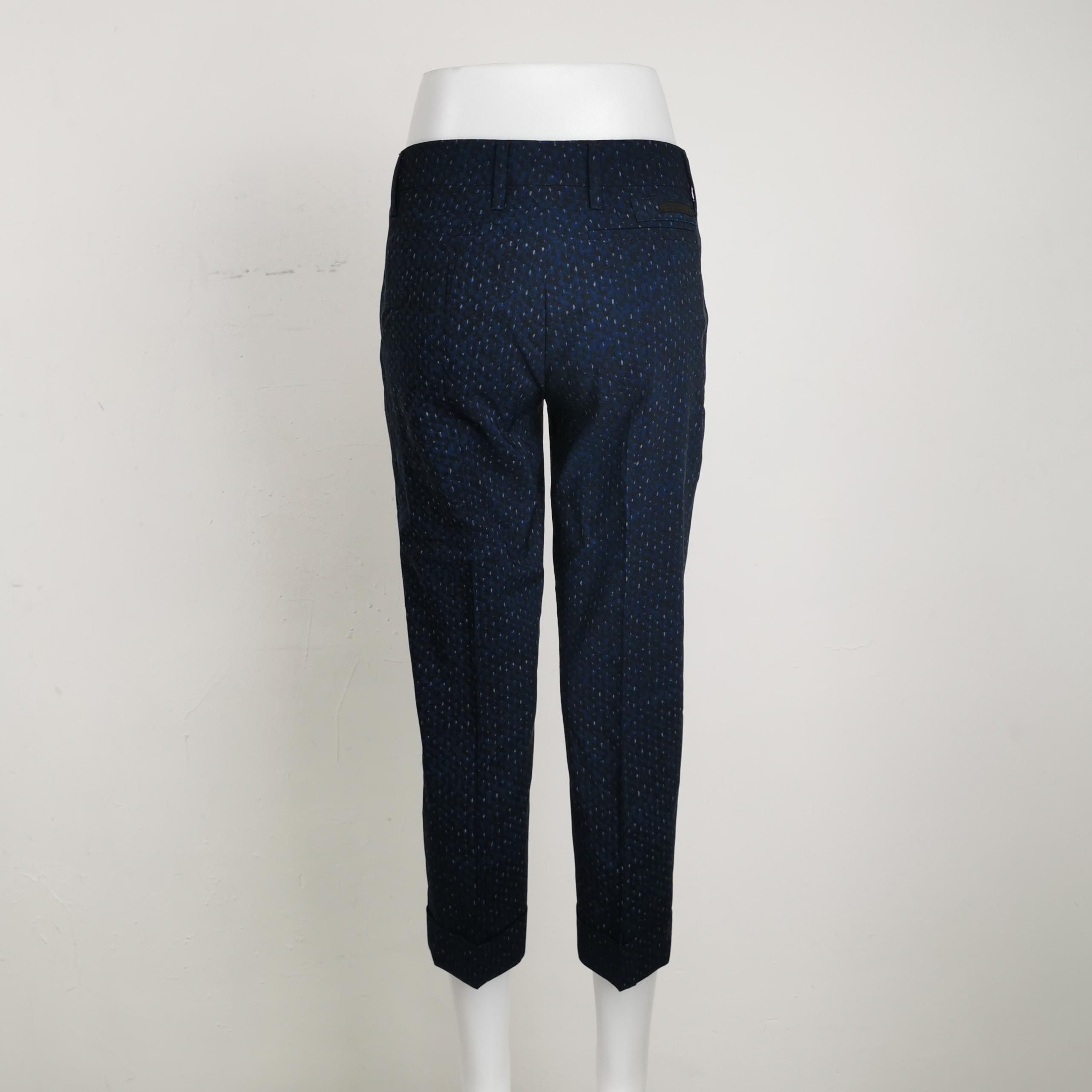 Prada Prada Patterned Wool Blend Pants Size 36S Size 25" / US 0 / IT 36 - 2 Thumbnail