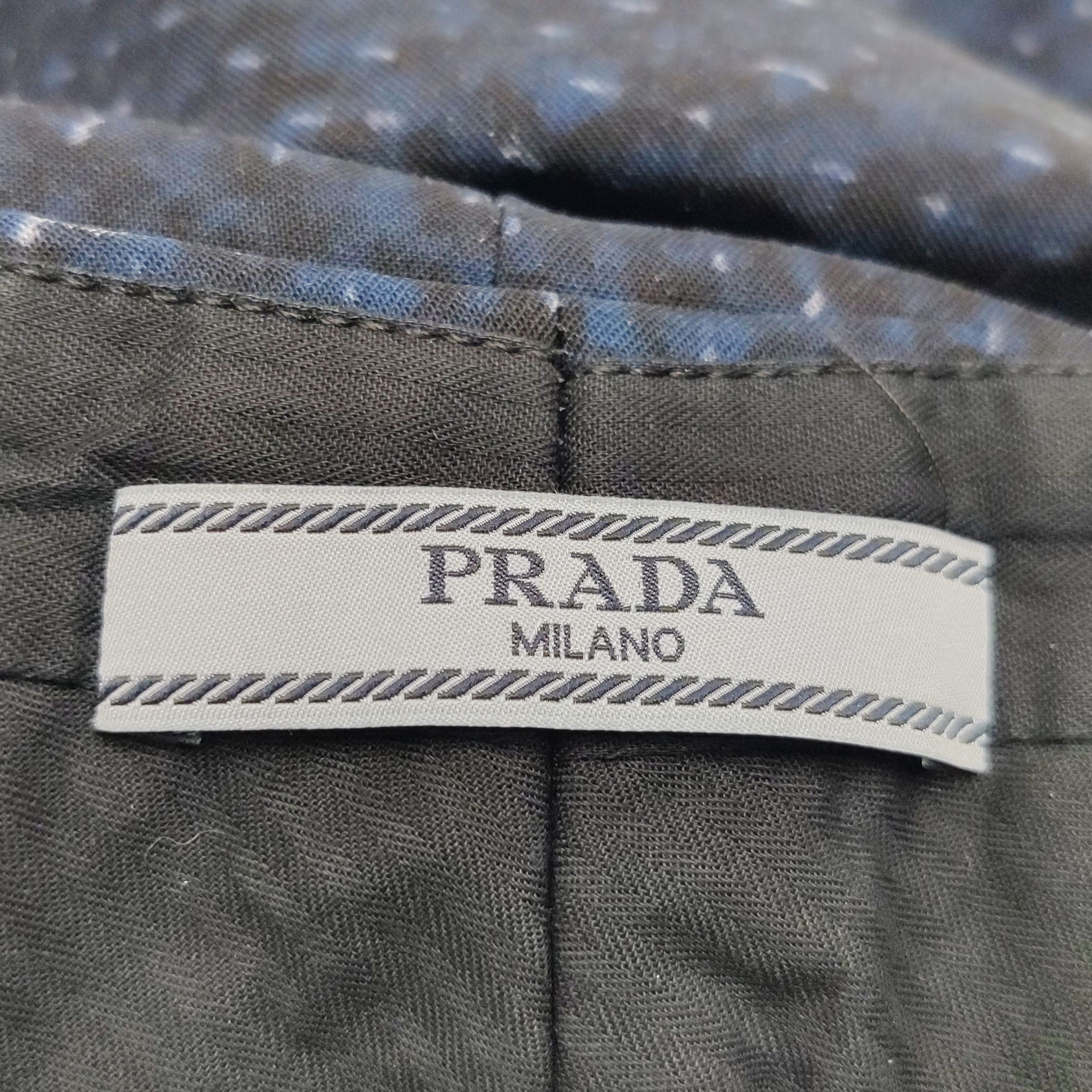 Prada Prada Patterned Wool Blend Pants Size 36S Size 25" / US 0 / IT 36 - 4 Thumbnail