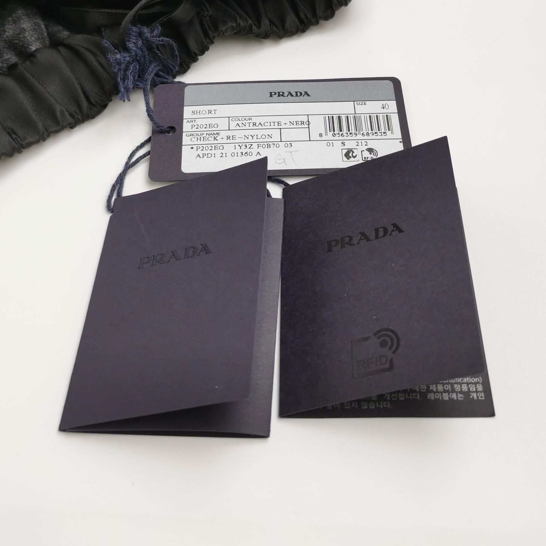 Prada Prada Check Virgin Wool Shorts Size 40 Size 27" / US 4 / IT 40 - 4 Thumbnail