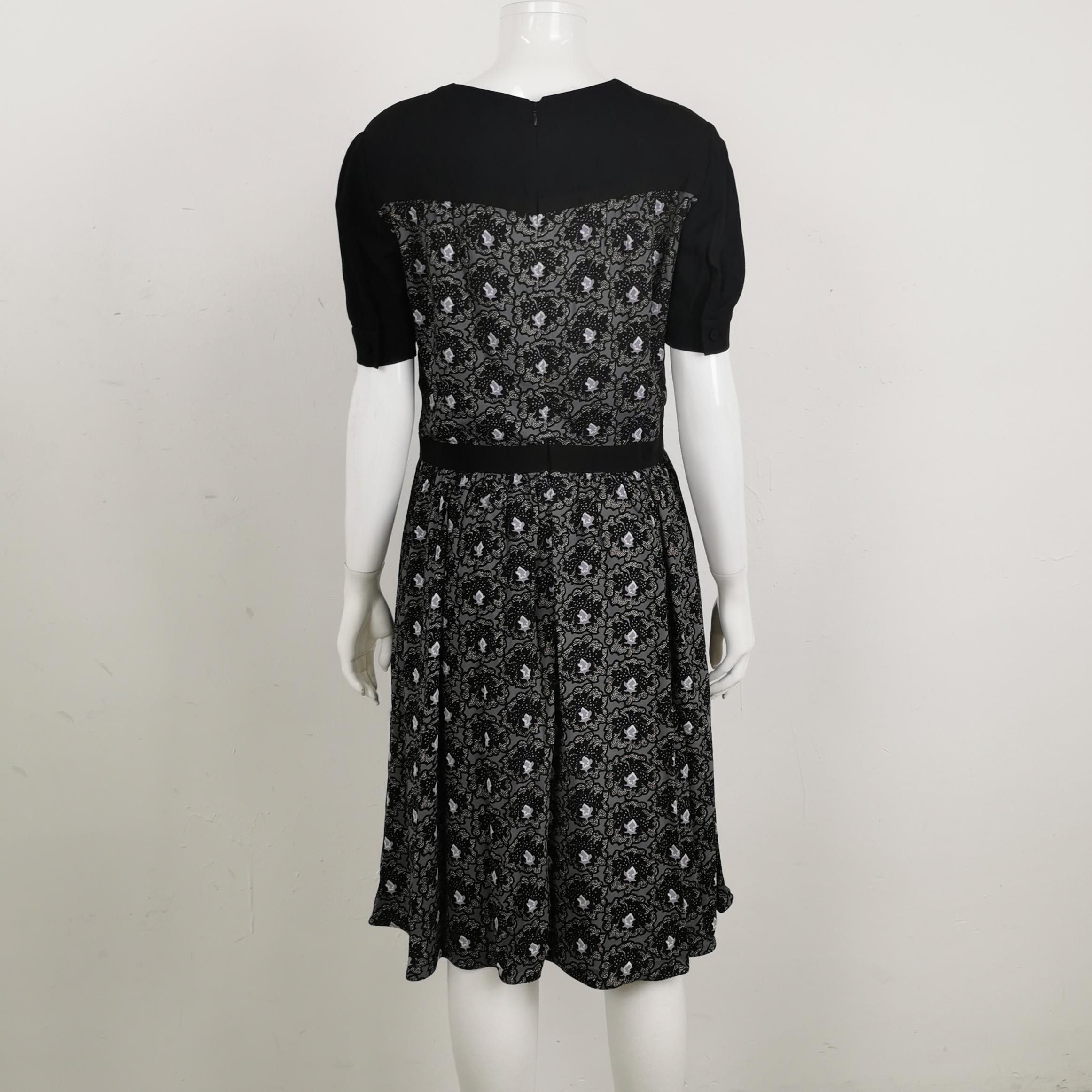 Prada Prada Floral Pattern Dress IT 42 Size M / US 6-8 / IT 42-44 - 2 Thumbnail