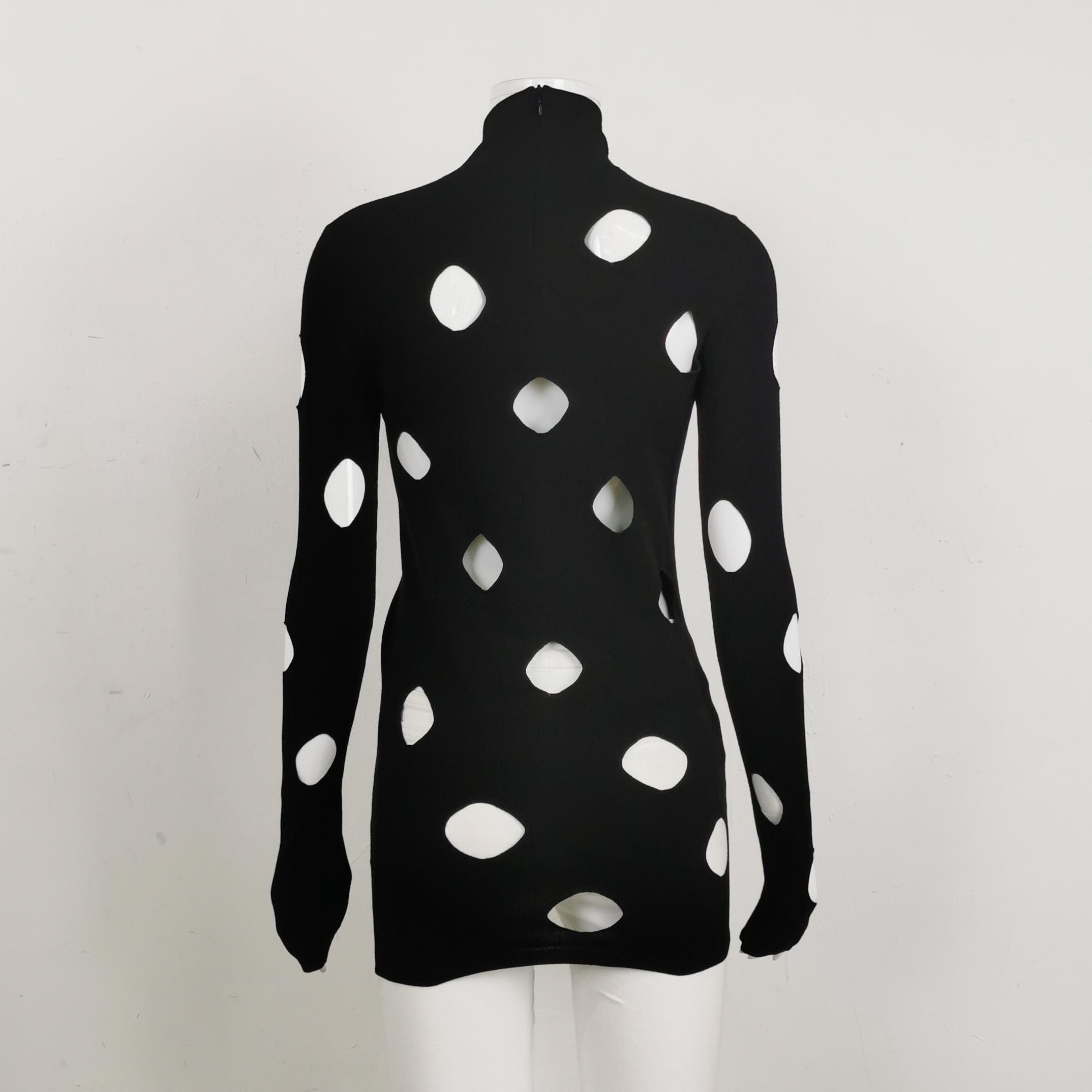 Prada Prada Cutout Logo Knit Sweater Size 40 Size S / US 4 / IT 40 - 2 Thumbnail