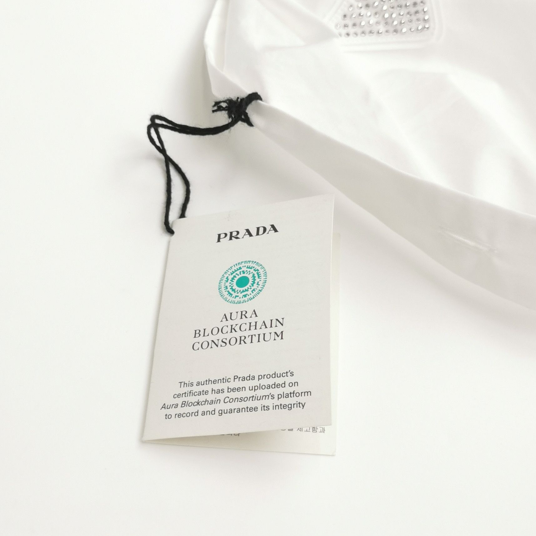 Prada Prada Crystal Collar Cotton Shirt US M Size US M / EU 48-50 / 2 - 4 Thumbnail